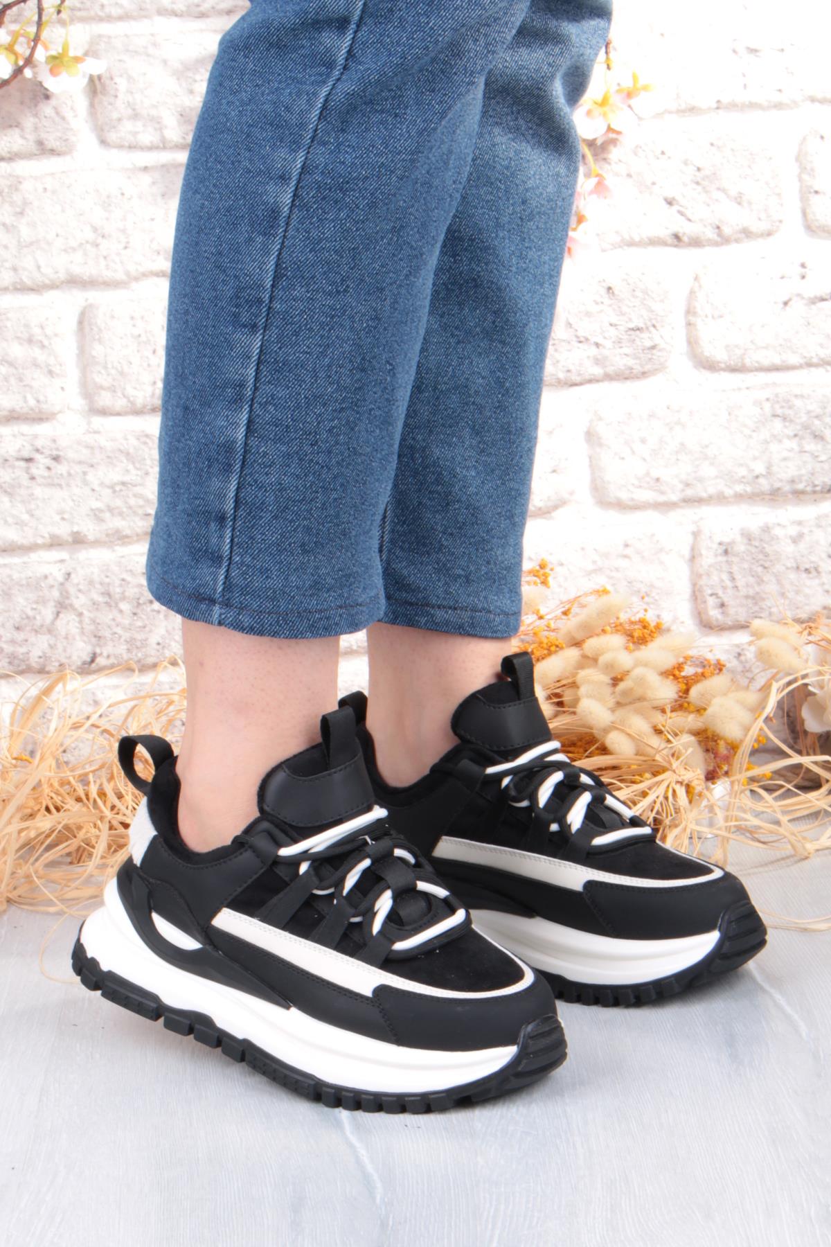 Mask Rahat Hafif Kalın Taban Kadın Sneaker Ayakkabı - Görsel 4