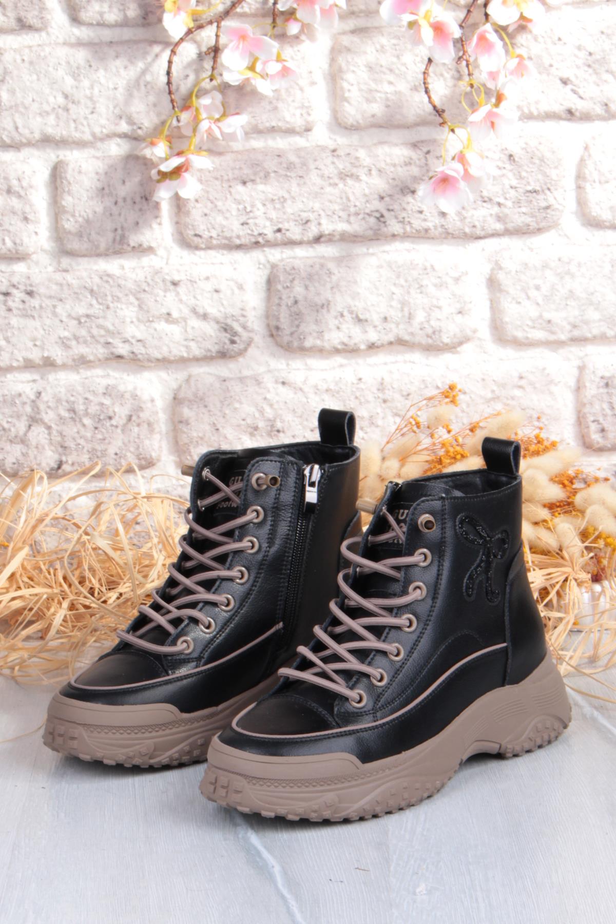 Alexis Rahat Esnek Lastik Bağçıklı Fermuarlı Kadın Bot - Görsel 7