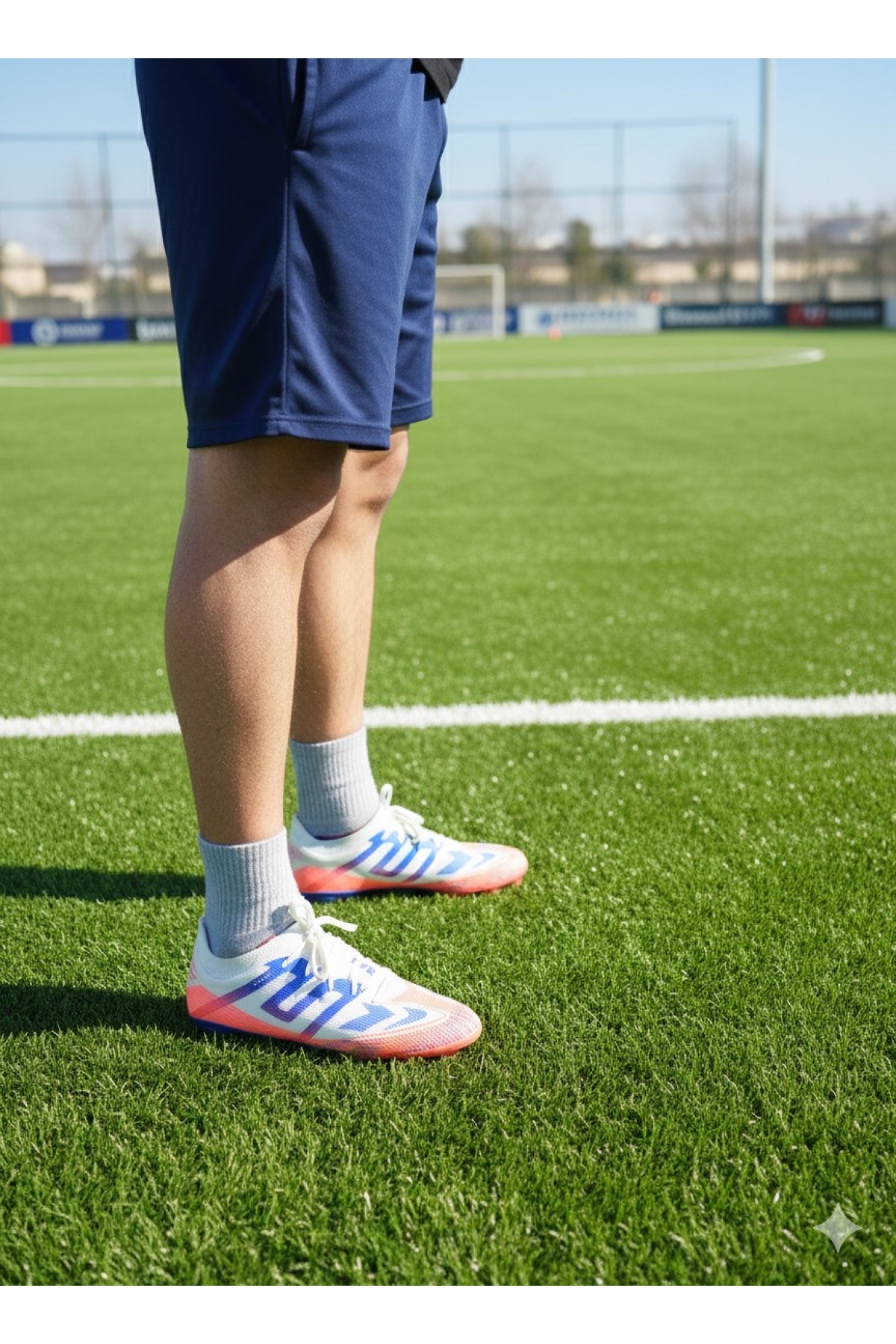 Yarı Prof. Hologram Taban Çoraplı Super Mercury Krampon Ayakkabı - Görsel 2