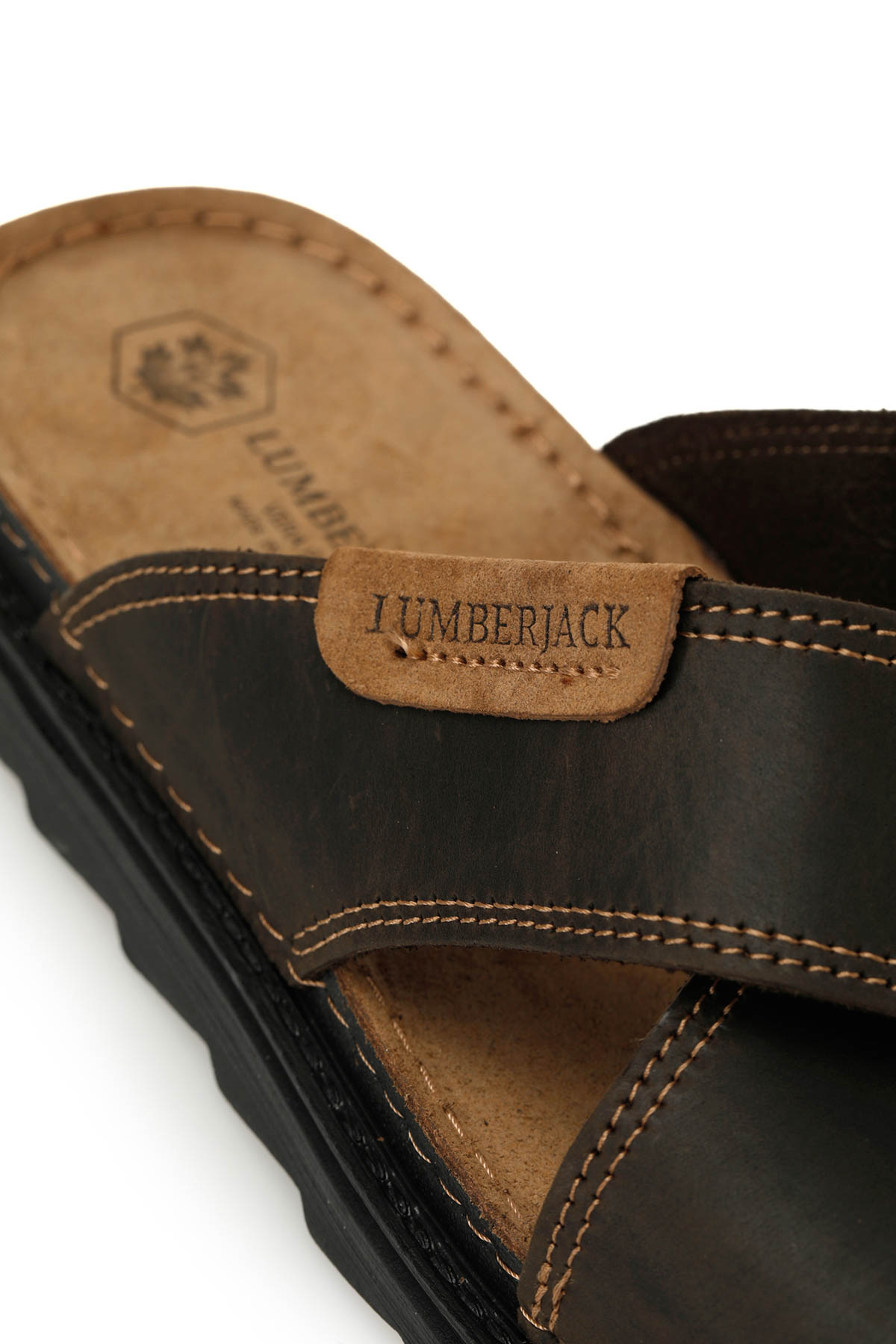 TRUCK 5FX Kahverengi Erkek Terlik - Görsel 9