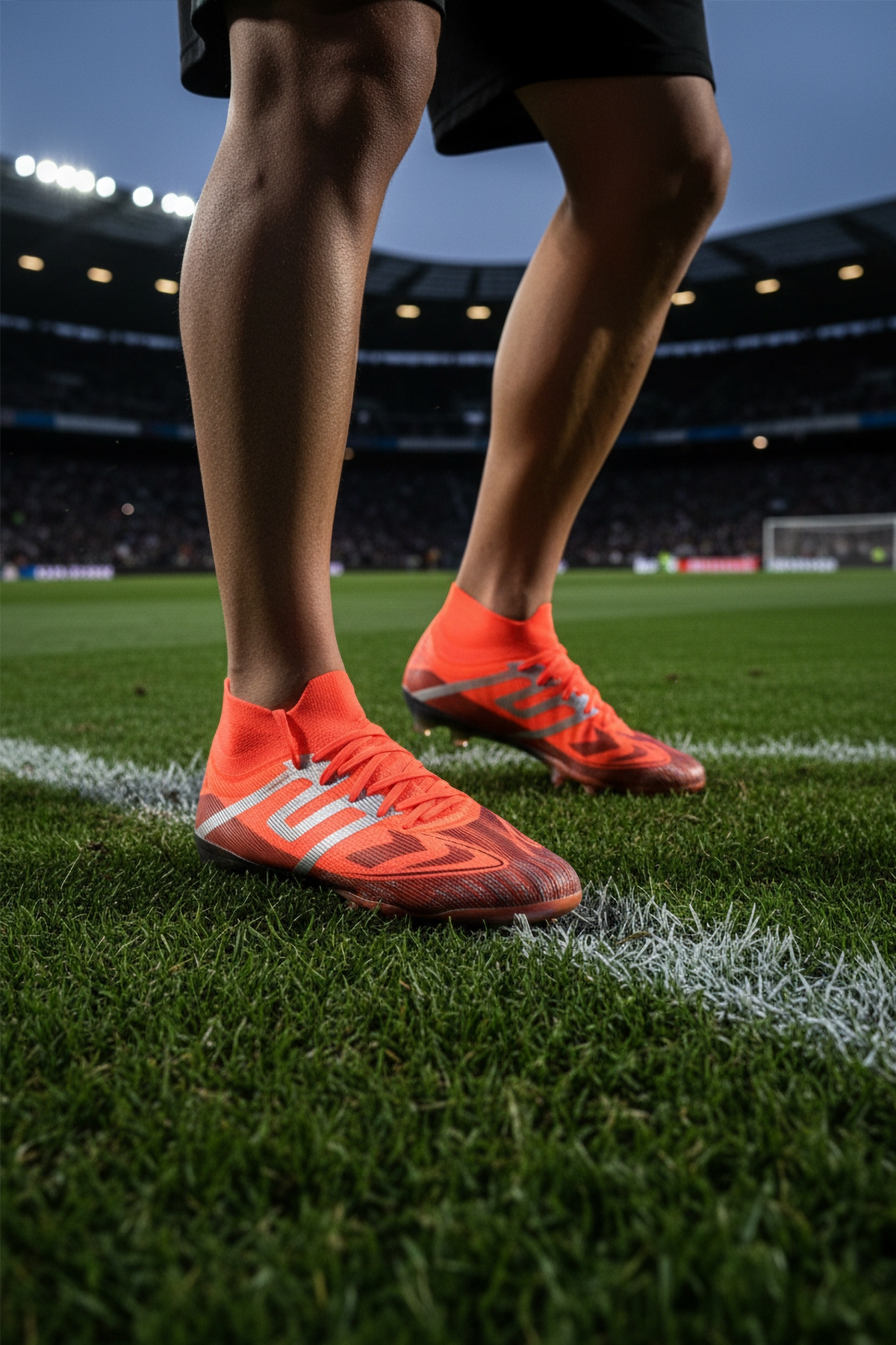 Kırmızı Bilekten Lastikli Bağcıklı Unisex Krampon GKP-252-149 G - Görsel 4