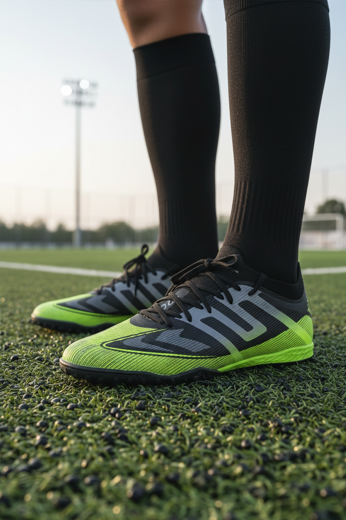 Siyah Bağcıklı Erkek Halı Saha Ayakkabısı MH-252-149 M - Görsel 4