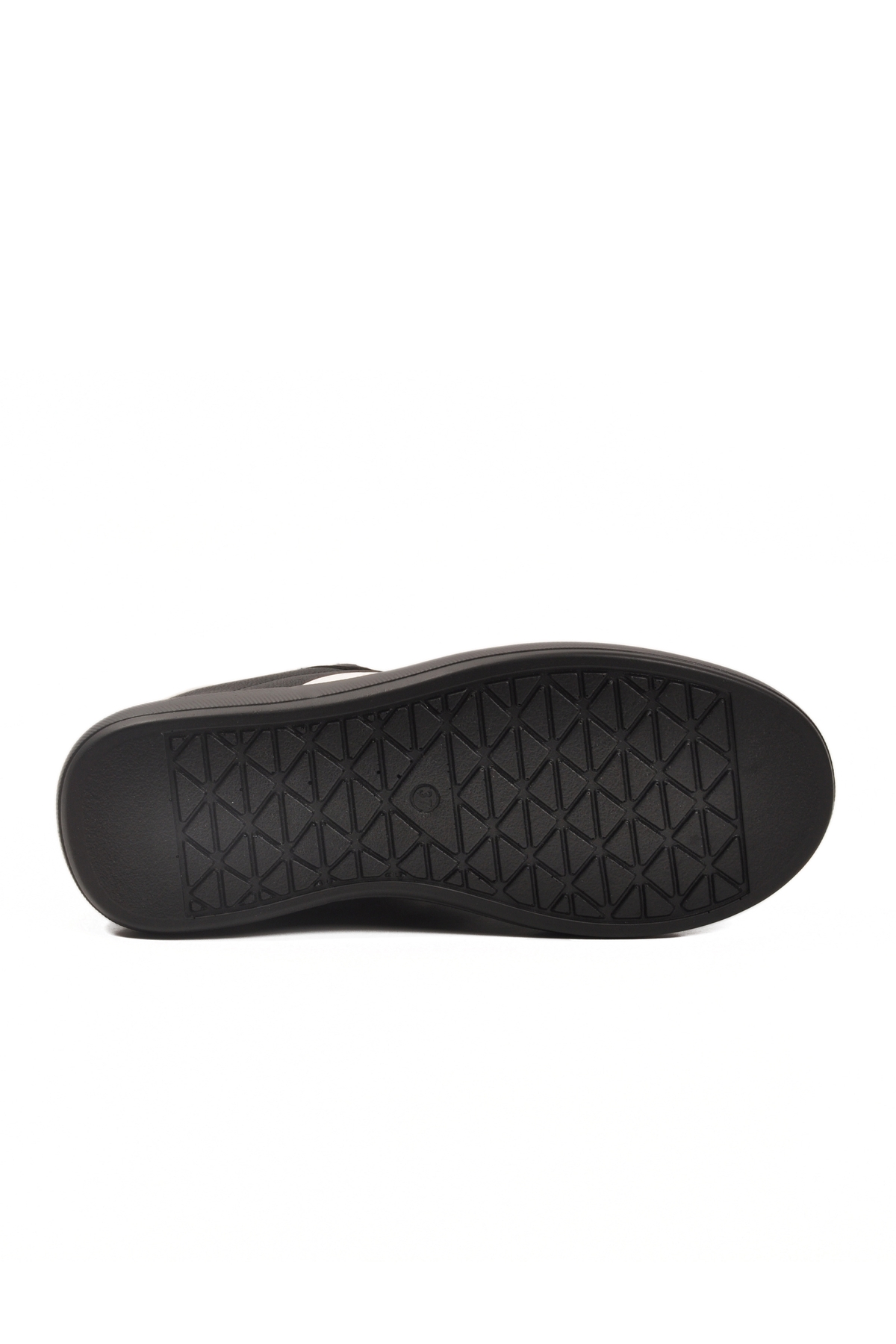 Siyah Yüksek Taban Bağcıklı Unisex Sneaker DVS-01 Z - Görsel 6