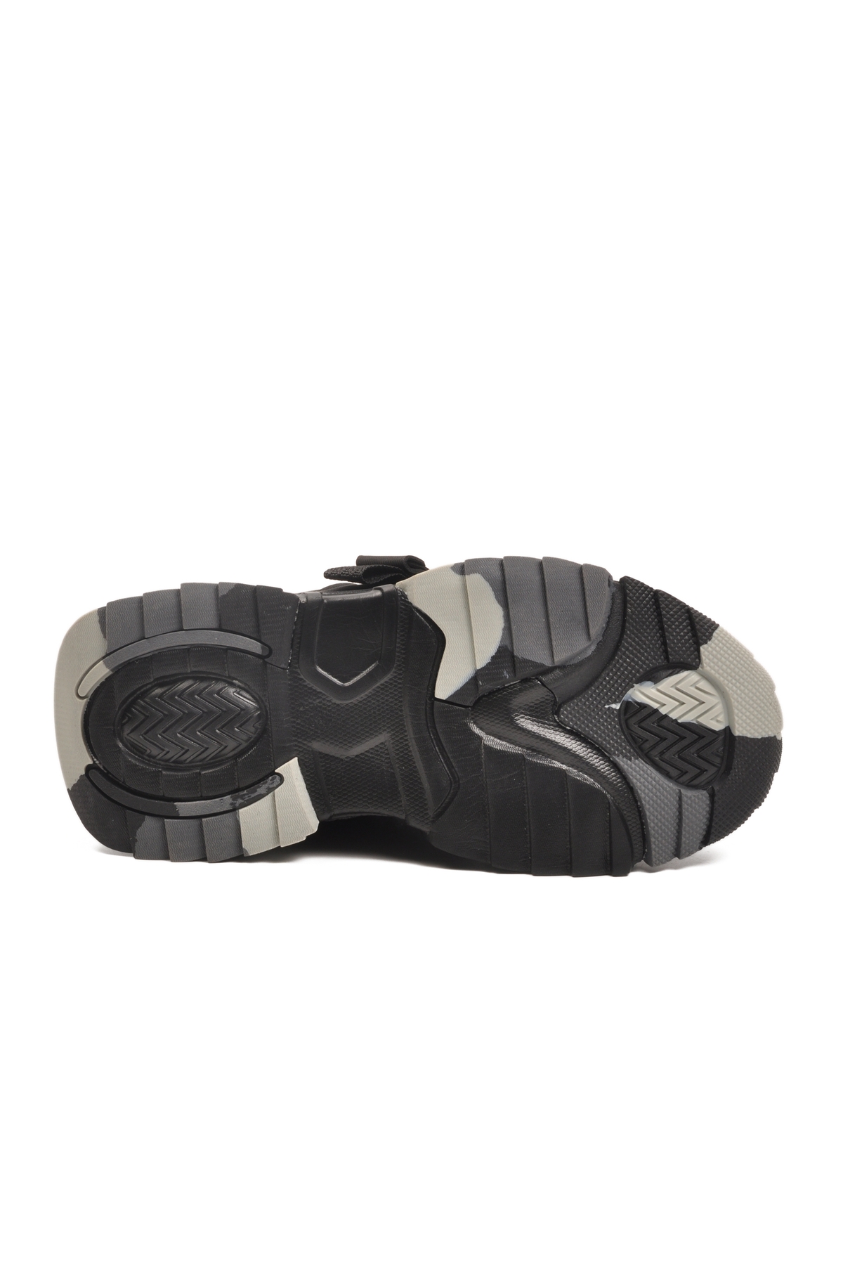 Siyah Cırtlı Hafif Esnek Erkek Çocuk Spor Ayakkabı 2021 F - Görsel 6