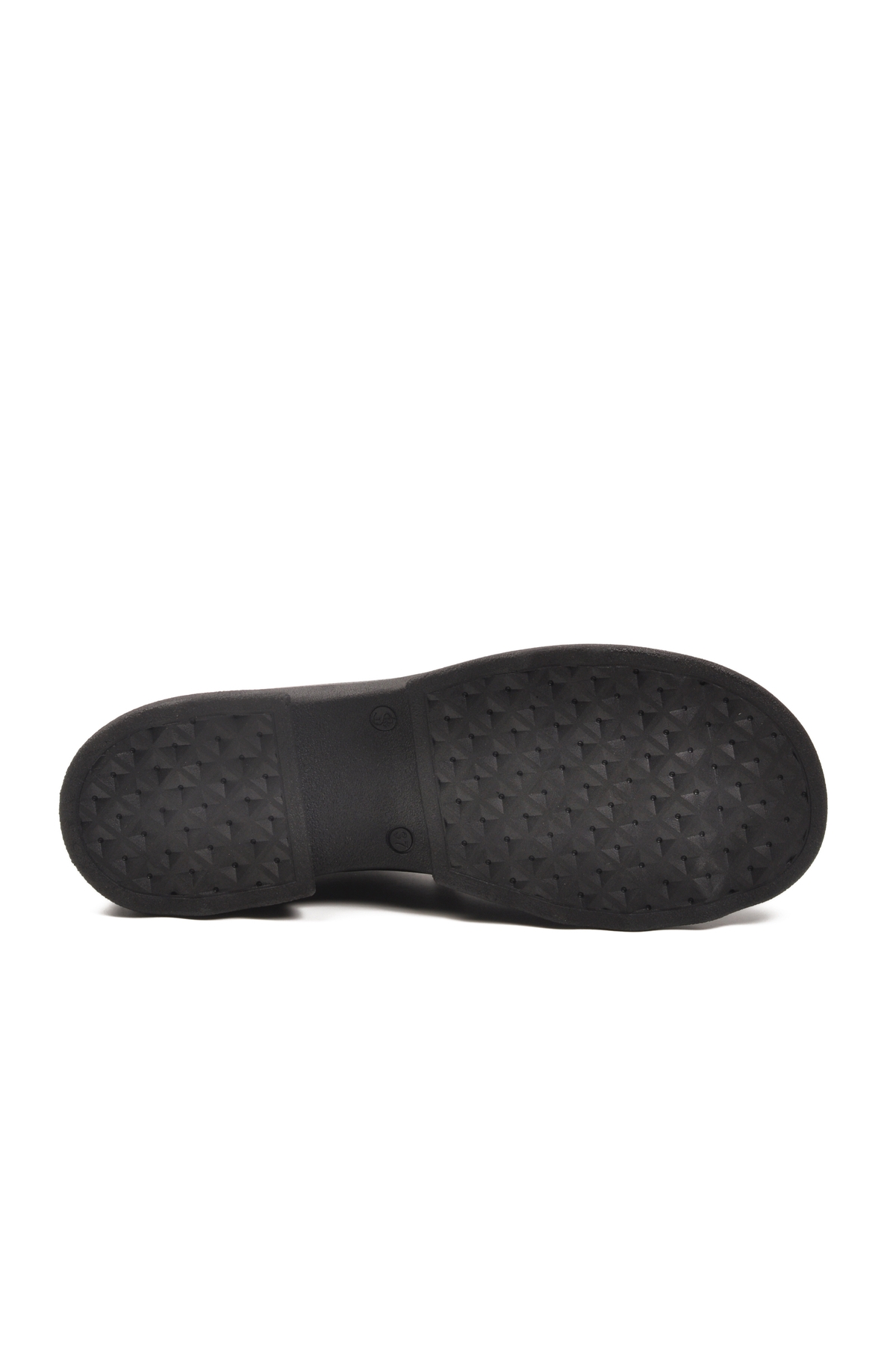 Siyah Hakiki Deri Kadın Casual Ayakkabı 2553801K Z - Görsel 6