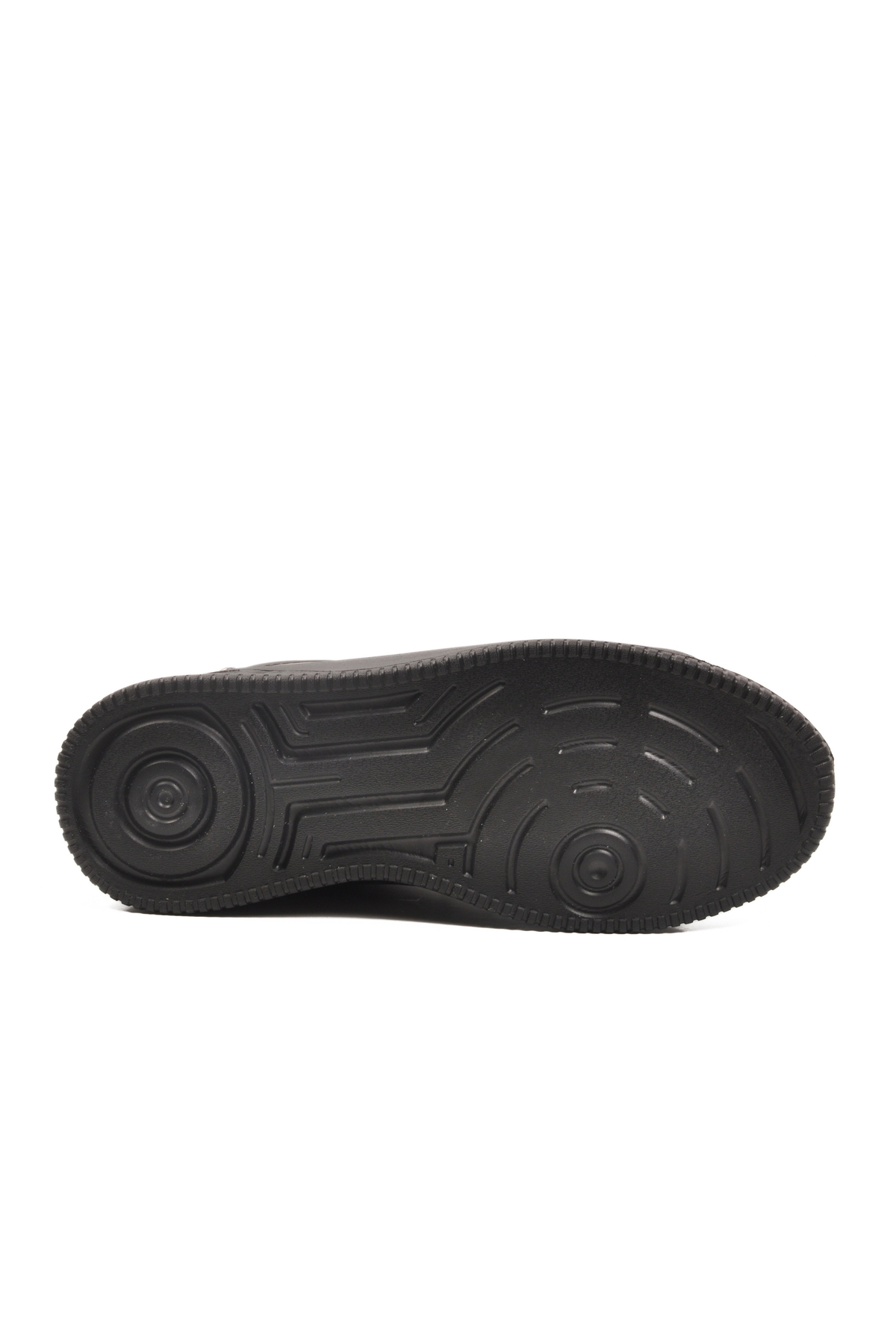 Siyah Bağcıklı Hafif Deri Kadın Spor Ayakkabı 201 G - Görsel 6