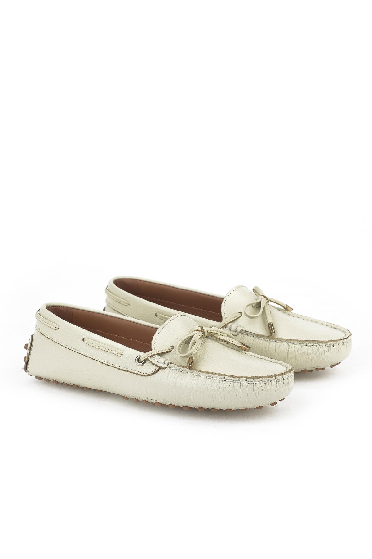 Kadın Hakiki Deri Ayakkabı 1511030Z3612 Bej - Görsel 3