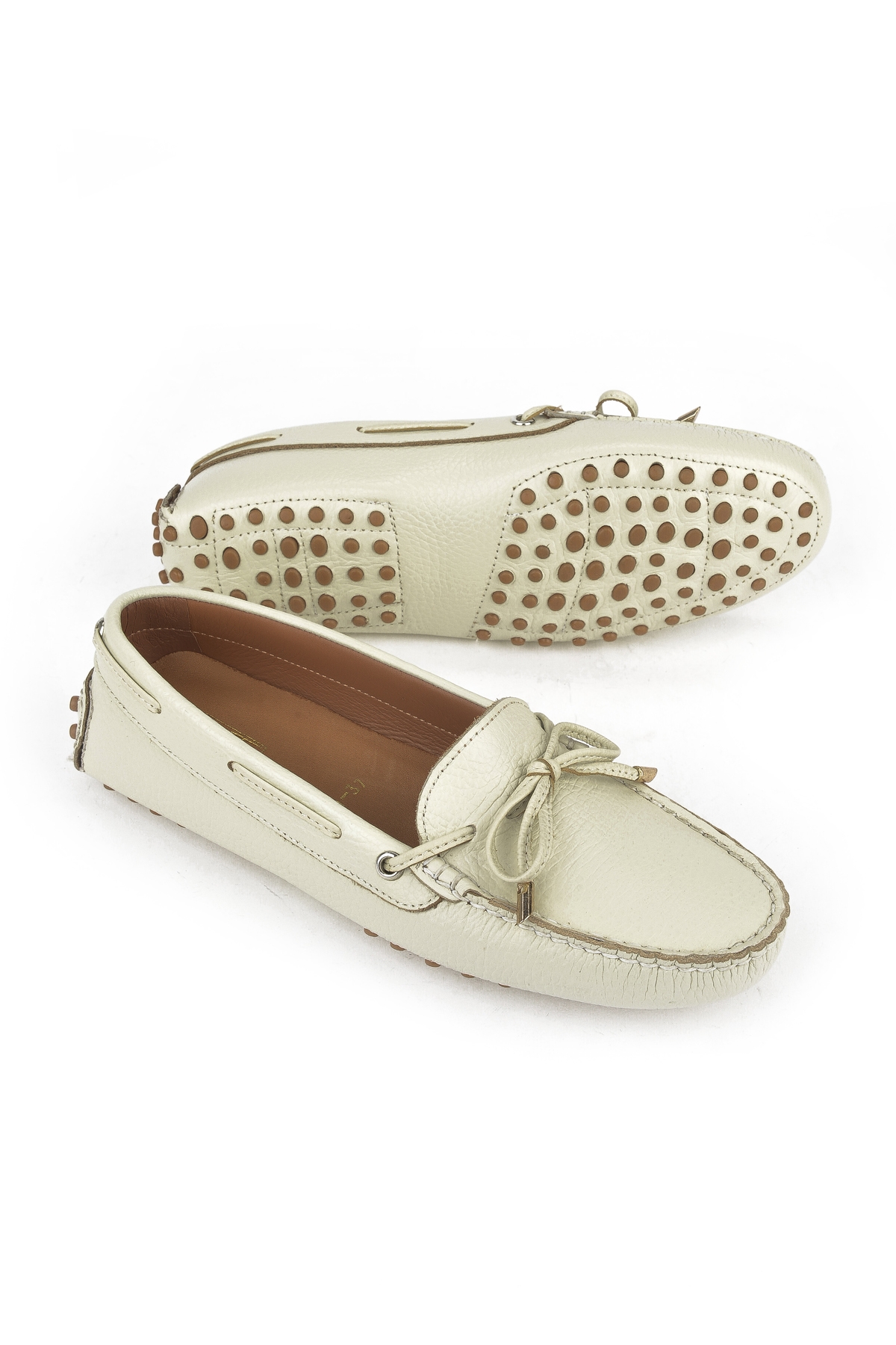 Kadın Hakiki Deri Ayakkabı 1511030Z3612 Bej - Görsel 5