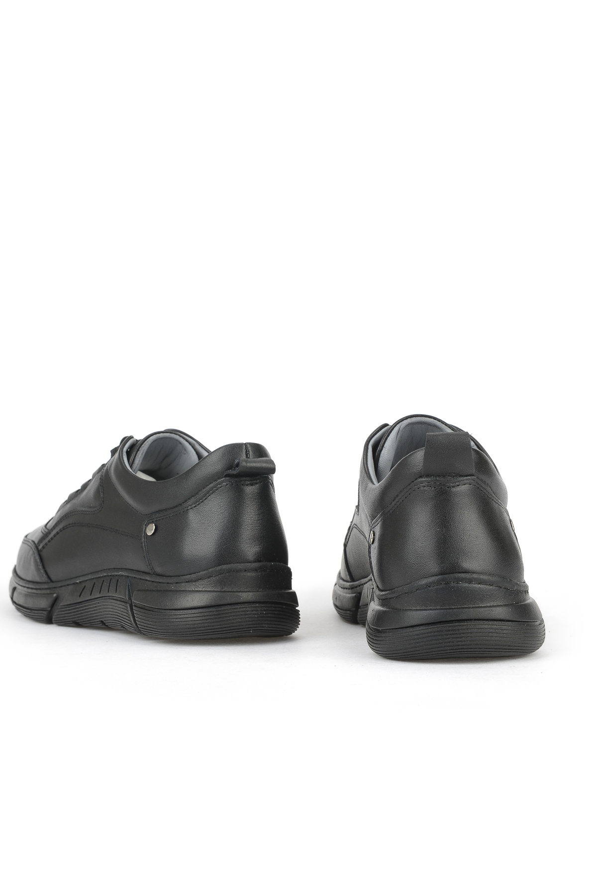 Erkek Hakiki Deri Ayakkabı 1531057Z1100 Siyah - Görsel 4