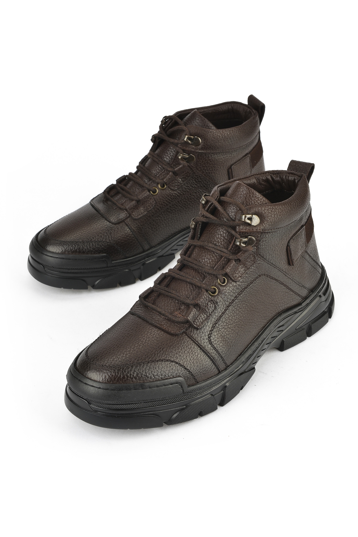 Erkek Hakiki Deri Bot 1531040ZK2311 Kahve - Görsel 6