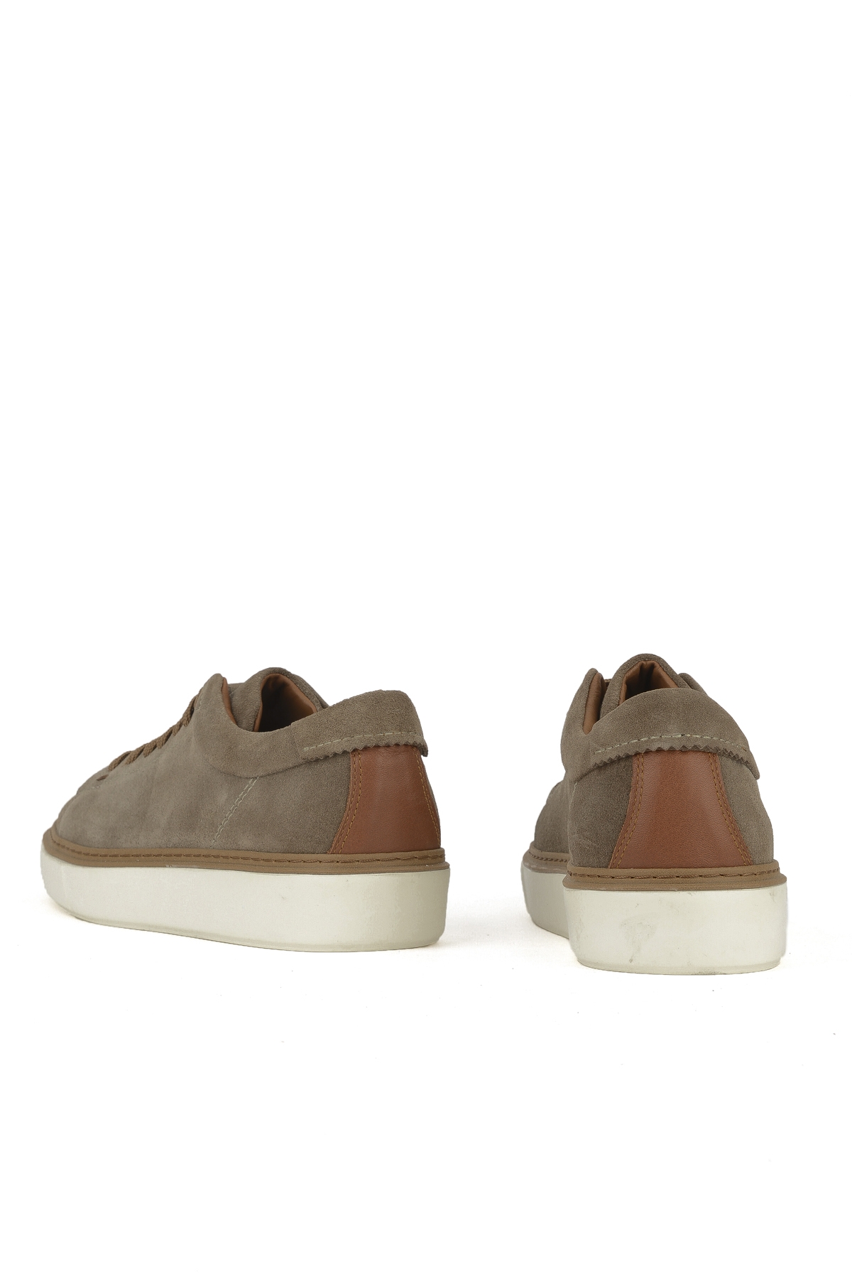 Erkek Hakiki Deri Sneaker 1531026ZH182 Kum - Görsel 4