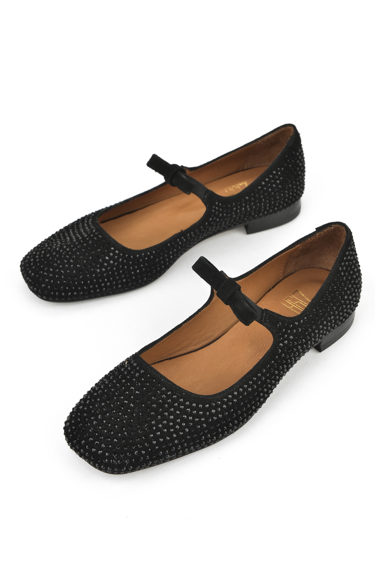 Kadın Hakiki Deri Babet 1531050Z25150444Y Siyah - Görsel 6