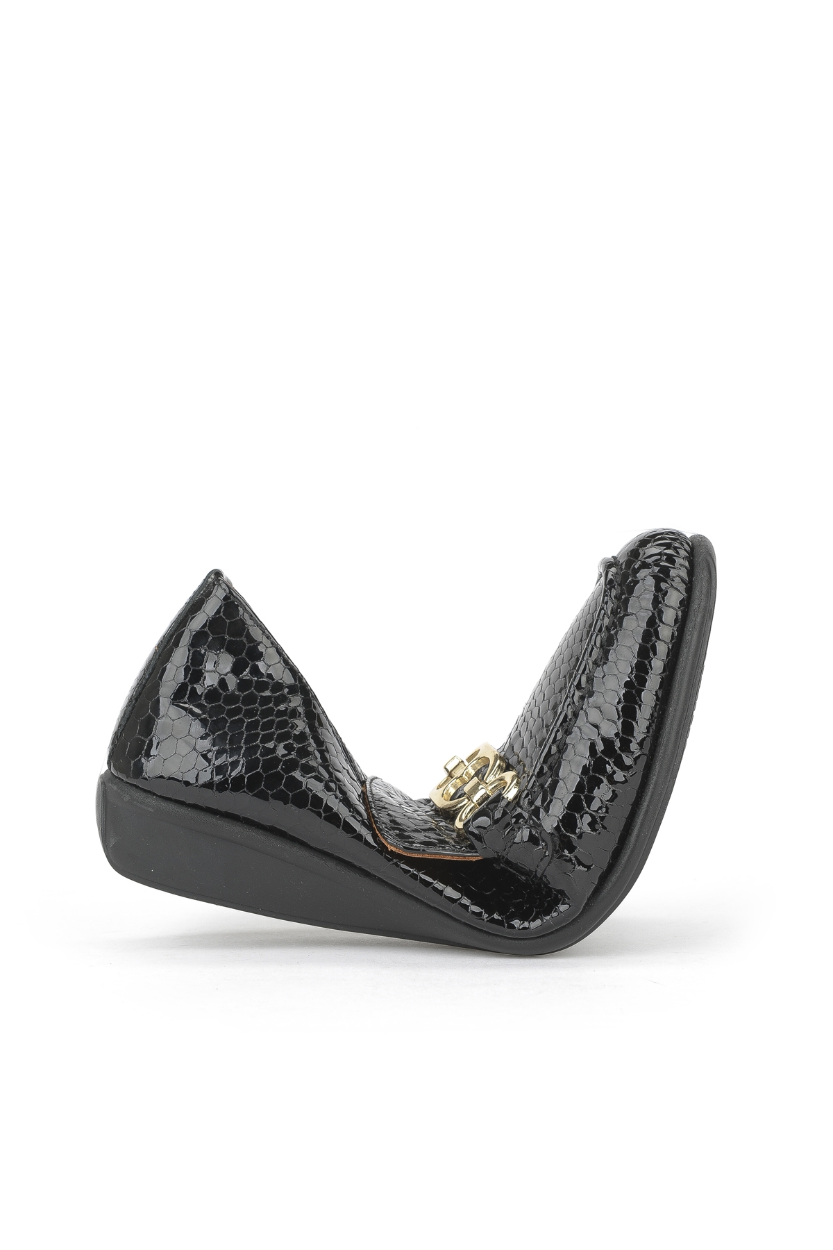 Kadın Hakiki Deri Ayakkabı 1531050Z26142209K Siyah - Görsel 4