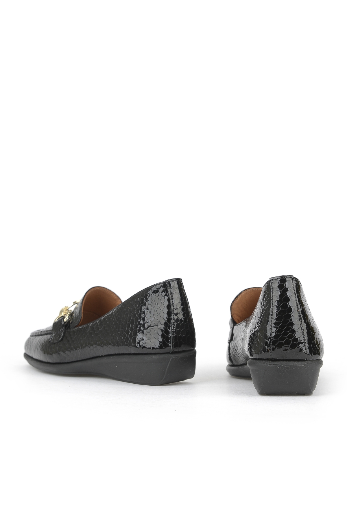 Kadın Hakiki Deri Ayakkabı 1531050Z26142209K Siyah - Görsel 5