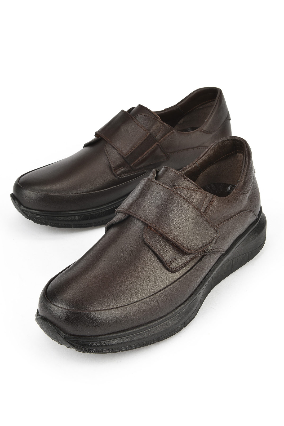 Erkek Hakiki Deri Konfor Ayakkabı 153123Z19003 Kahve - Görsel 6