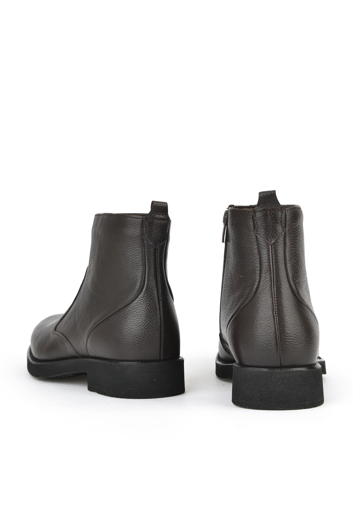 Erkek Hakiki Deri Bot 15319Z7113 Kahve - Görsel 4