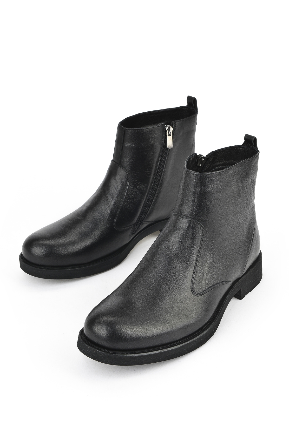 Erkek Hakiki Deri Bot 15319Z7113 Siyah - Görsel 6