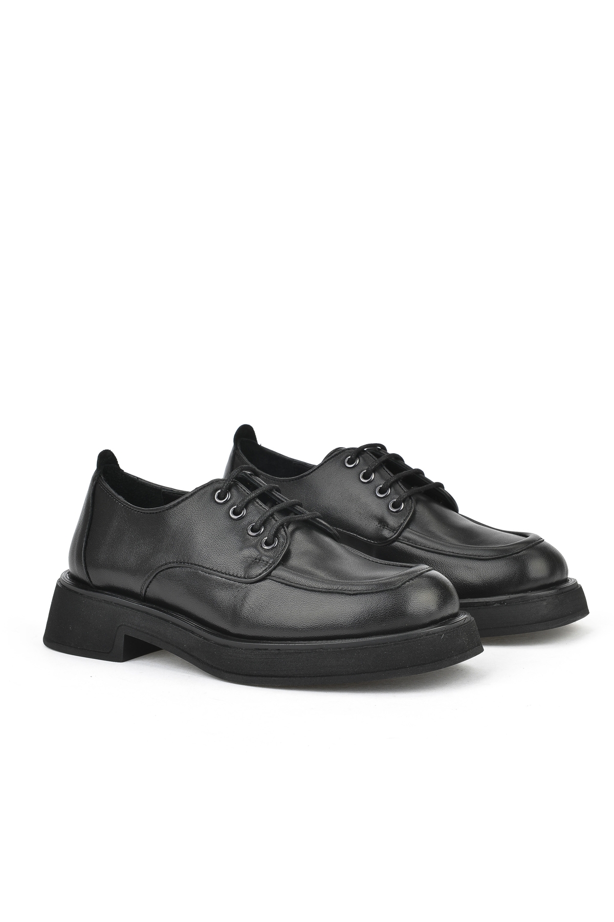 Kadın Hakiki Deri Ayakkabı 1531050Z25100939K Siyah - Görsel 3