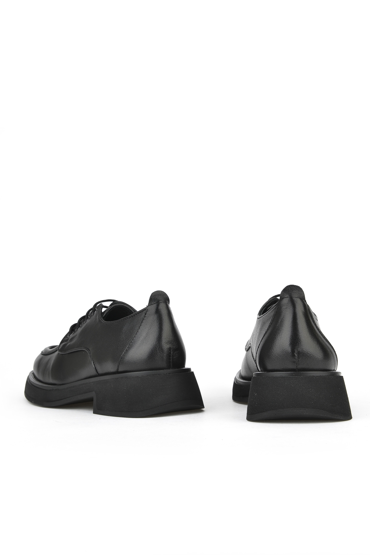 Kadın Hakiki Deri Ayakkabı 1531050Z25100939K Siyah - Görsel 4