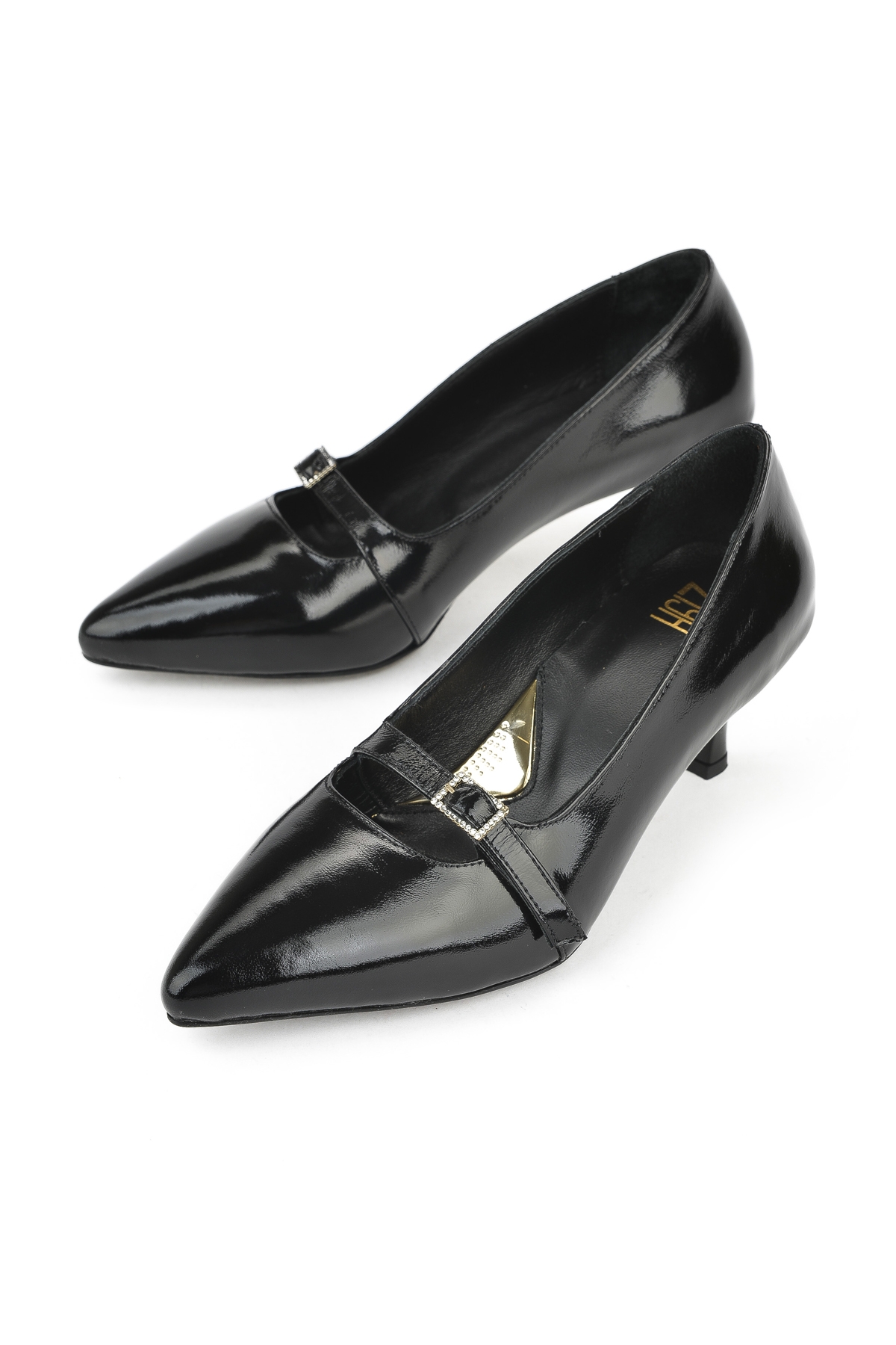 Kadın Hakiki Deri Ayakkabı 1531050Z26105007K Siyah - Görsel 6