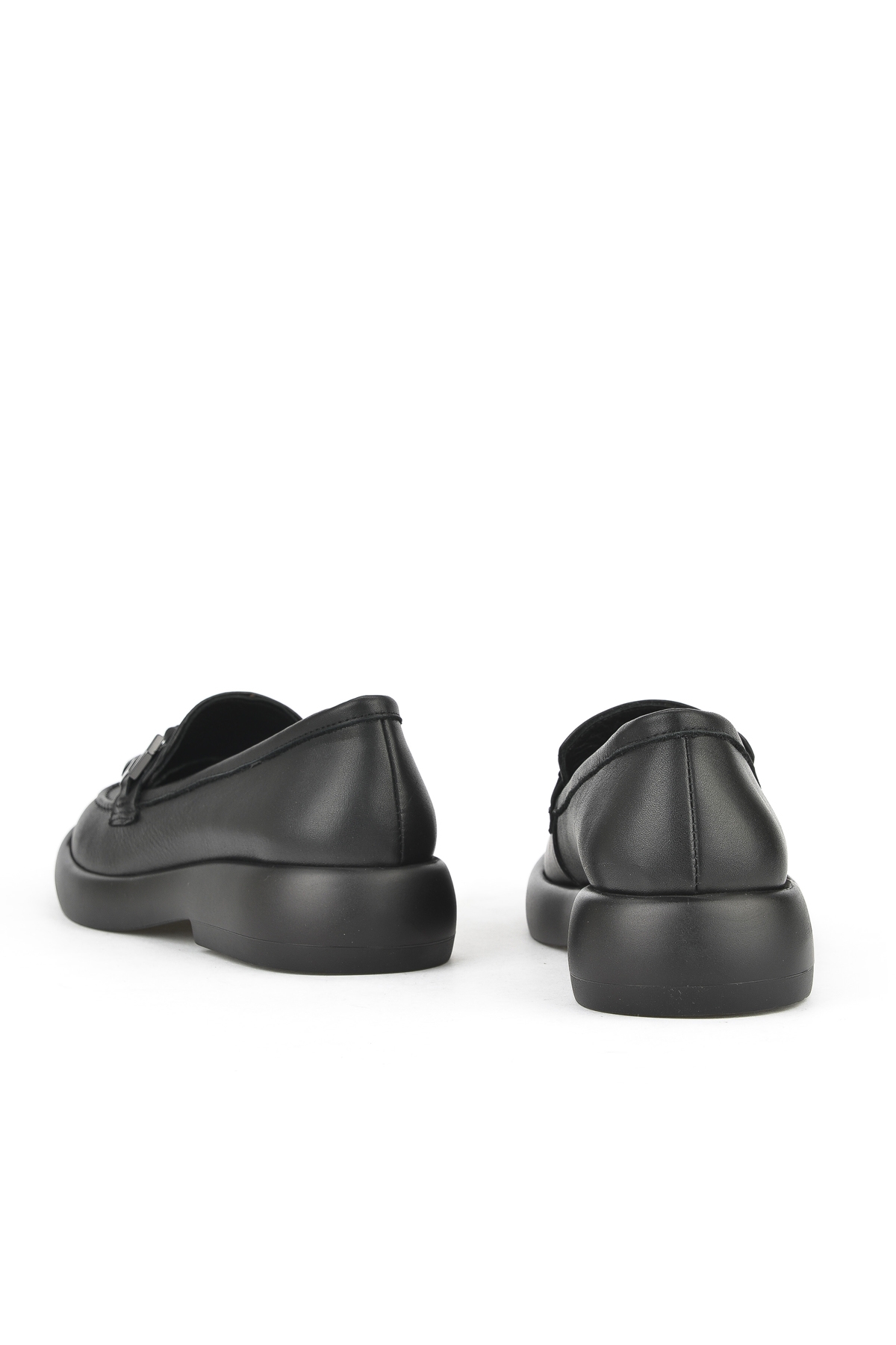 Kadın Hakiki Deri Ayakkabı 1531050Z26102309K Siyah - Görsel 4