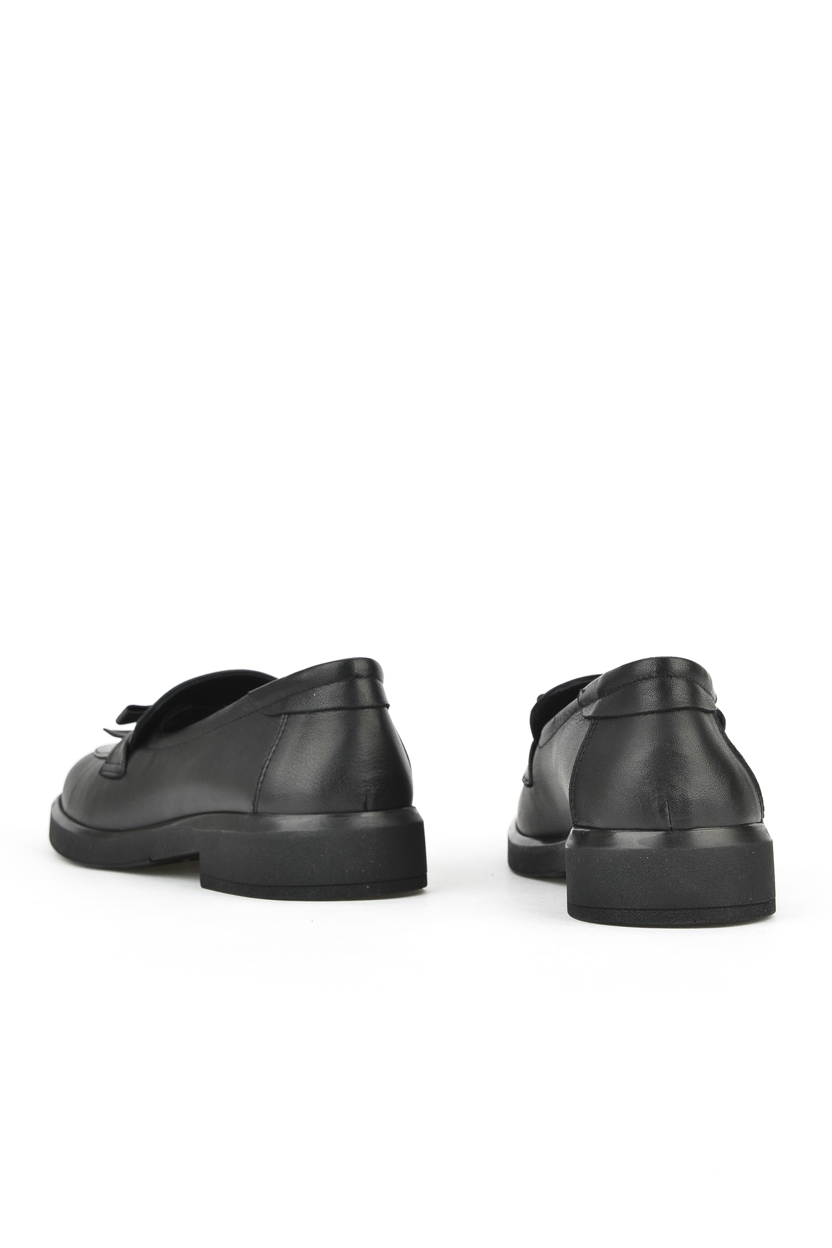 Kadın Hakiki Deri Ayakkabı 1531050Z26103410K Siyah - Görsel 4