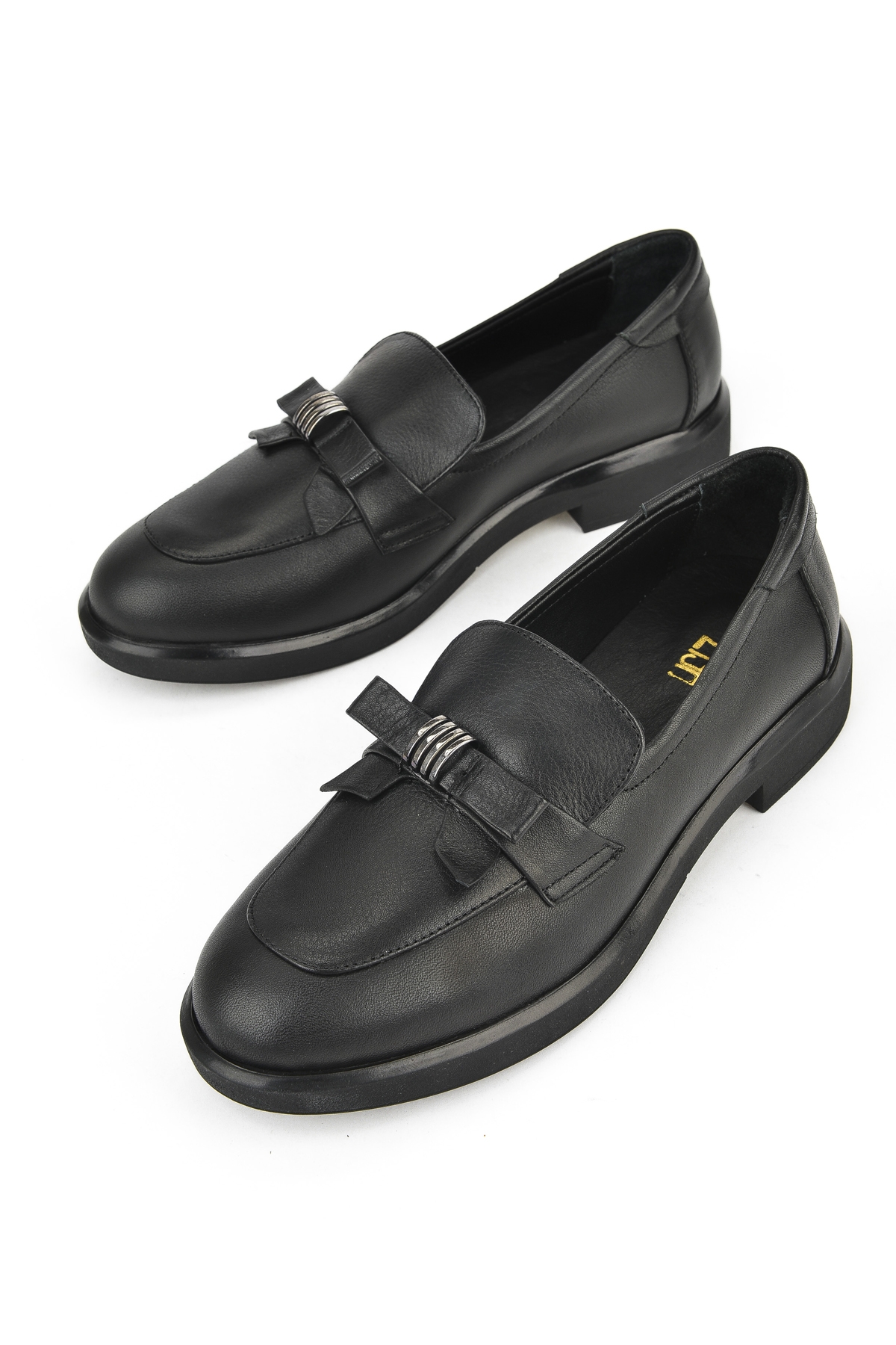 Kadın Hakiki Deri Ayakkabı 1531050Z26103410K Siyah - Görsel 6