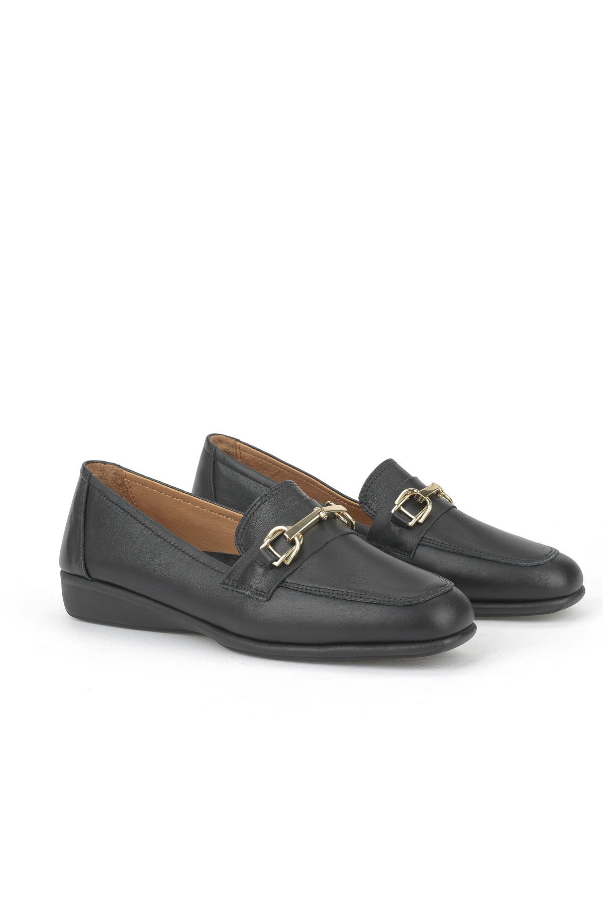 Kadın Hakiki Deri Ayakkabı 1531050Z26142202K Siyah - Görsel 3