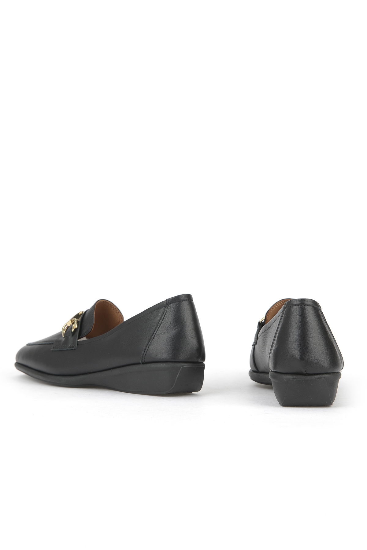 Kadın Hakiki Deri Ayakkabı 1531050Z26142202K Siyah - Görsel 5