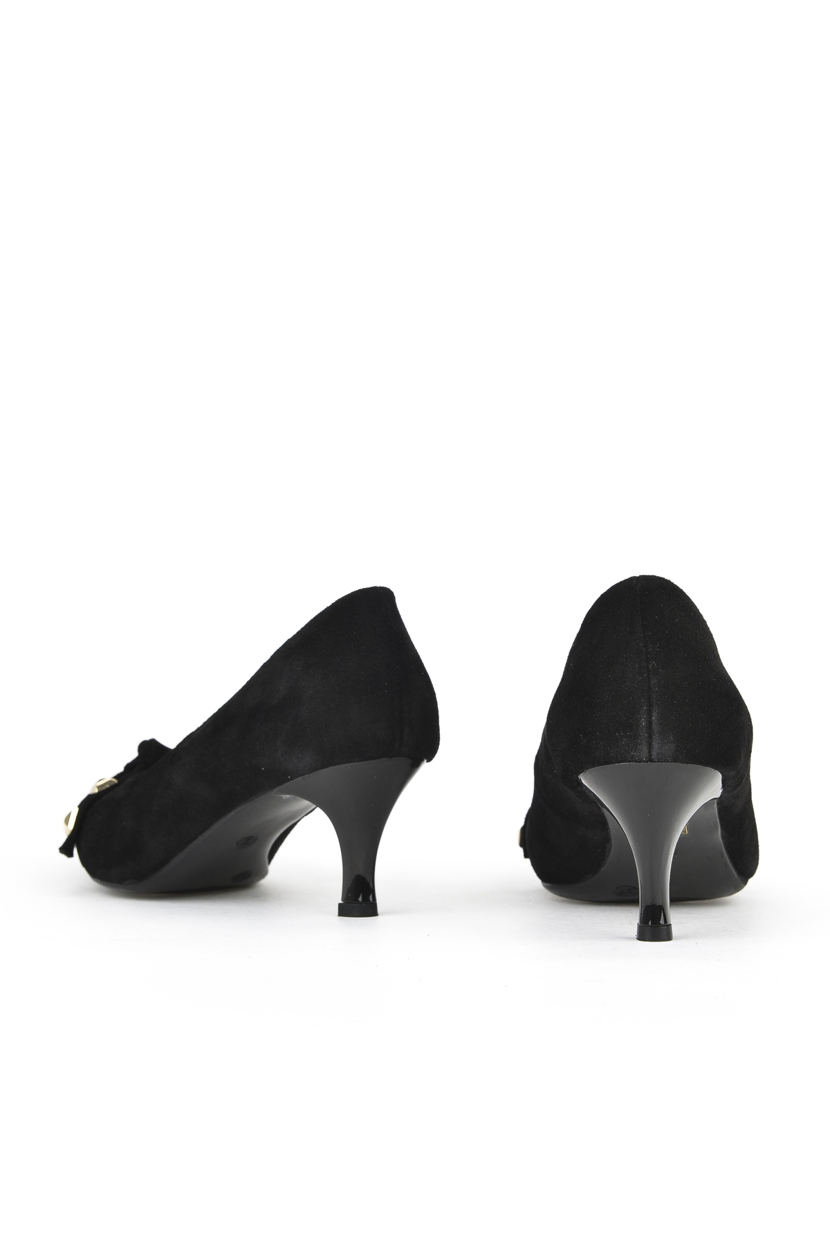 Kadın Hakiki Deri Ayakkabı 1531050Z26105005K Siyah - Görsel 4