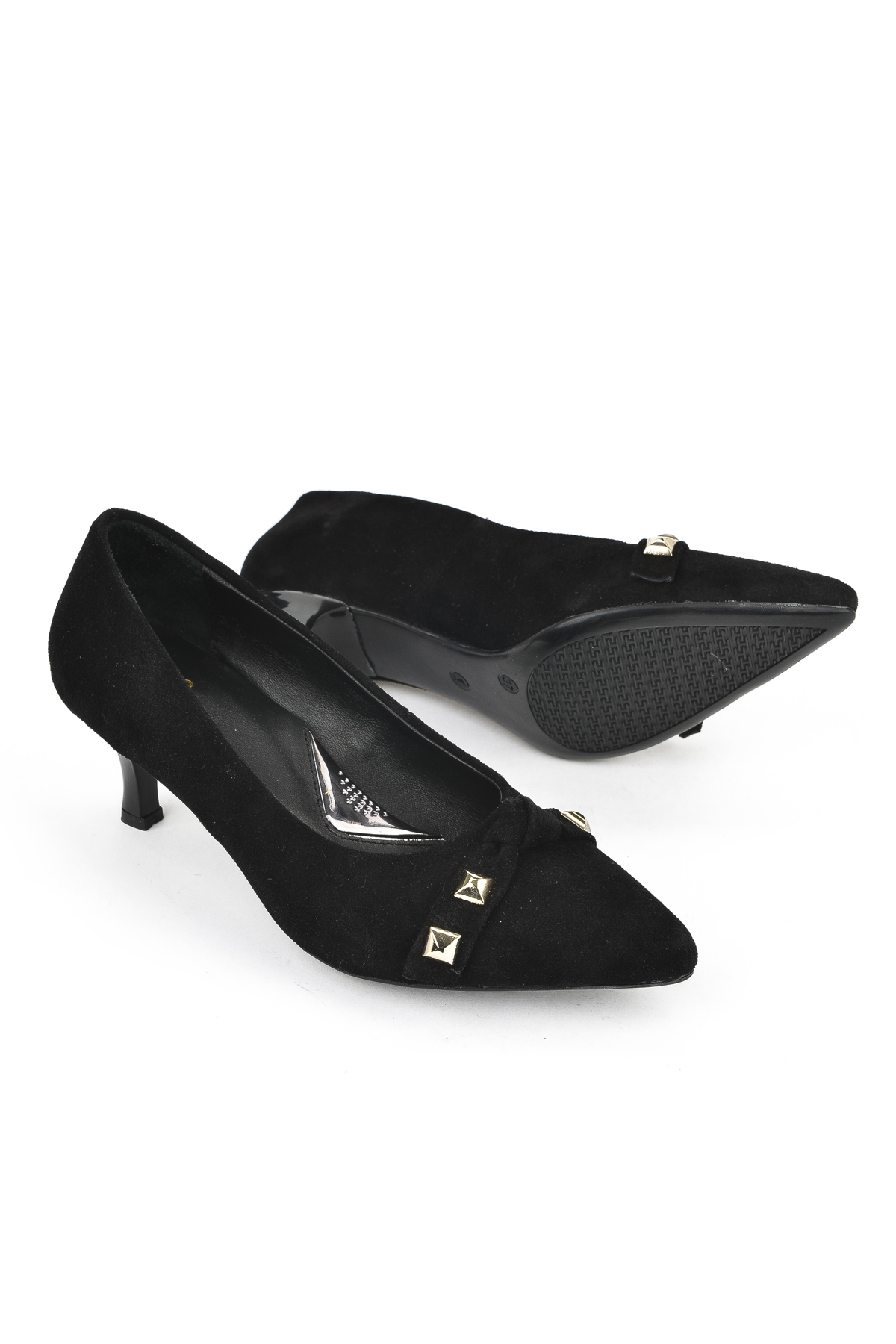 Kadın Hakiki Deri Ayakkabı 1531050Z26105005K Siyah - Görsel 5