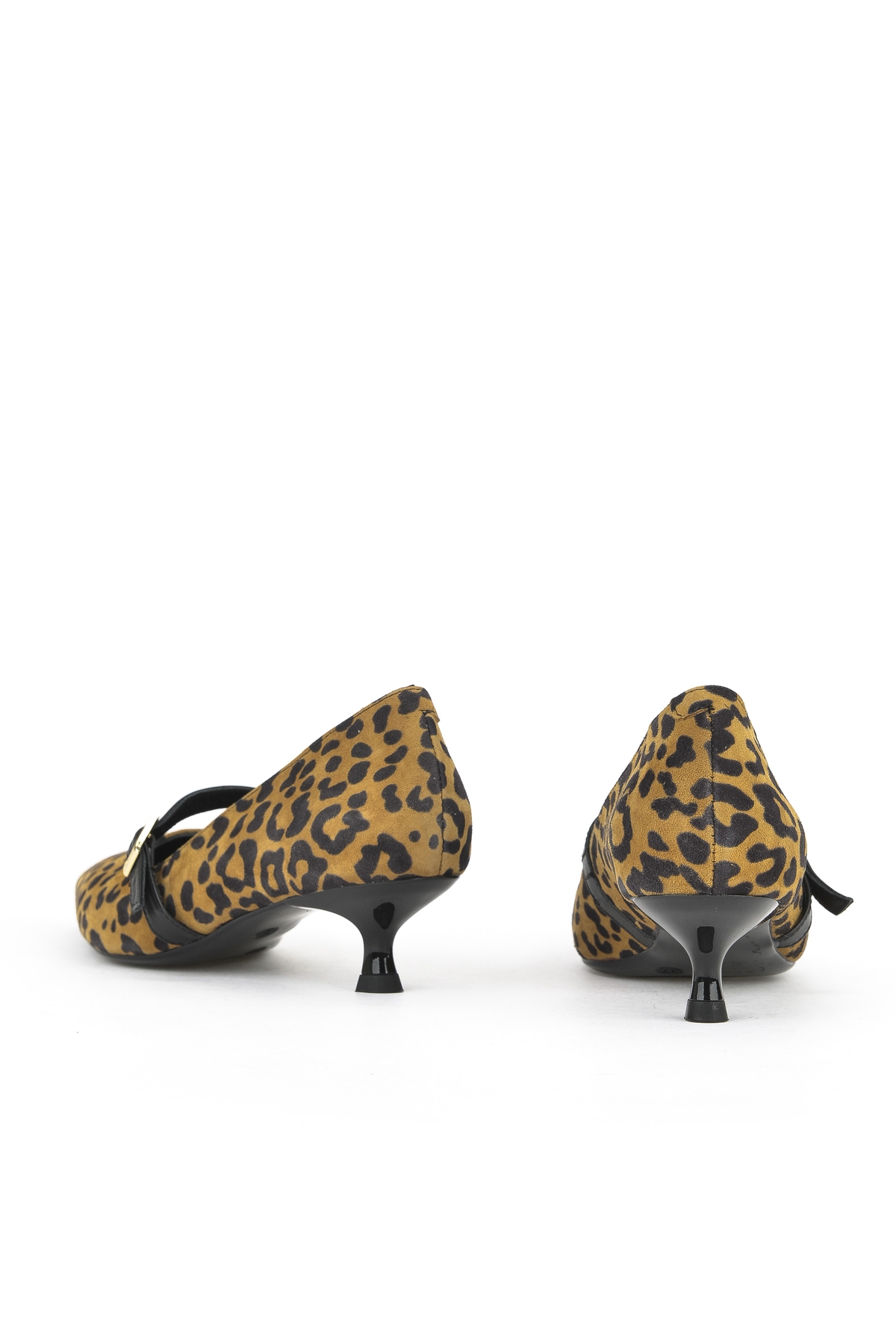 Kadın Hakiki Deri Ayakkabı 1531050Z26104804K2 Leopar - Görsel 4