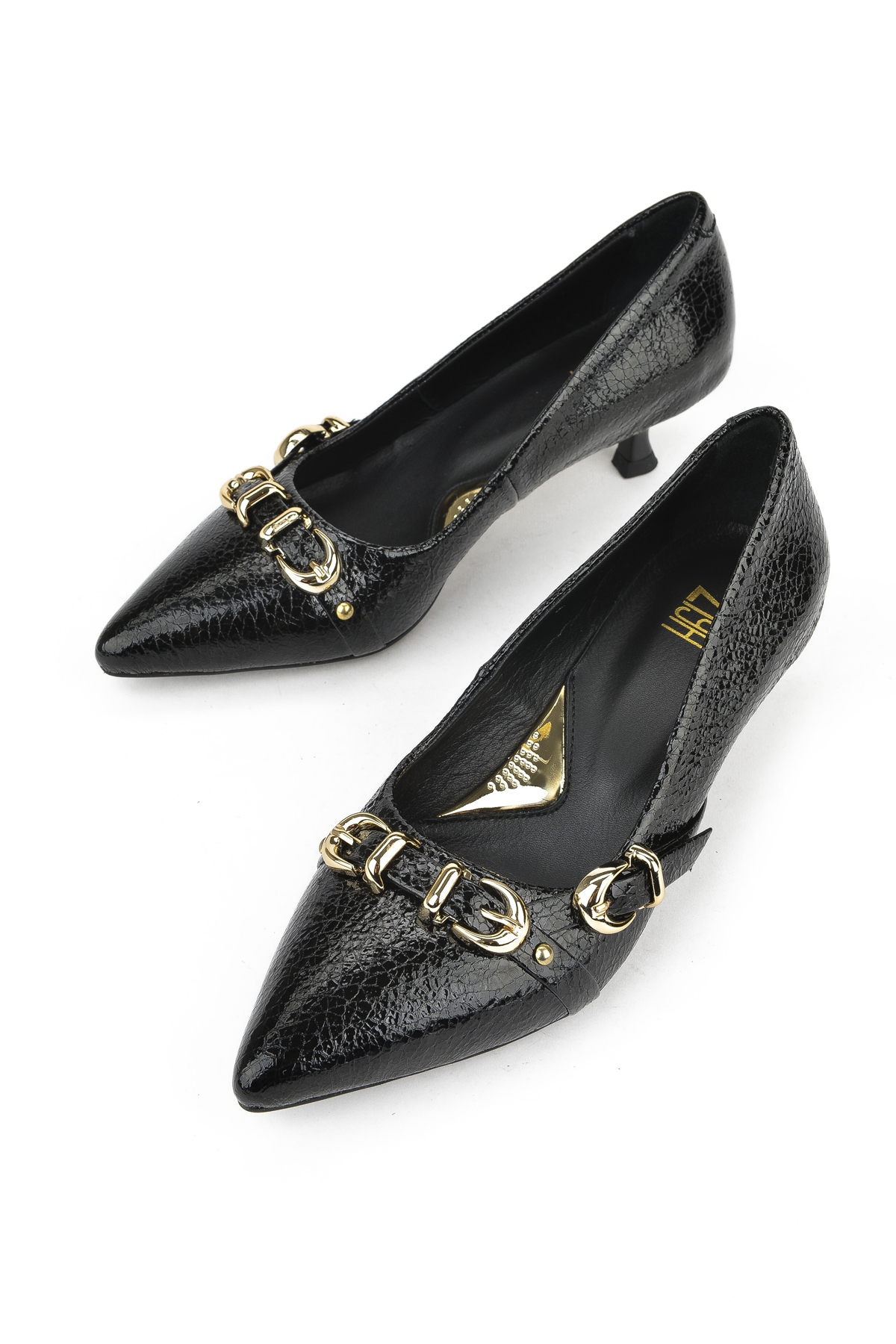 Kadın Hakiki Deri Ayakkabı 1531050Z26104802K Siyah - Görsel 6