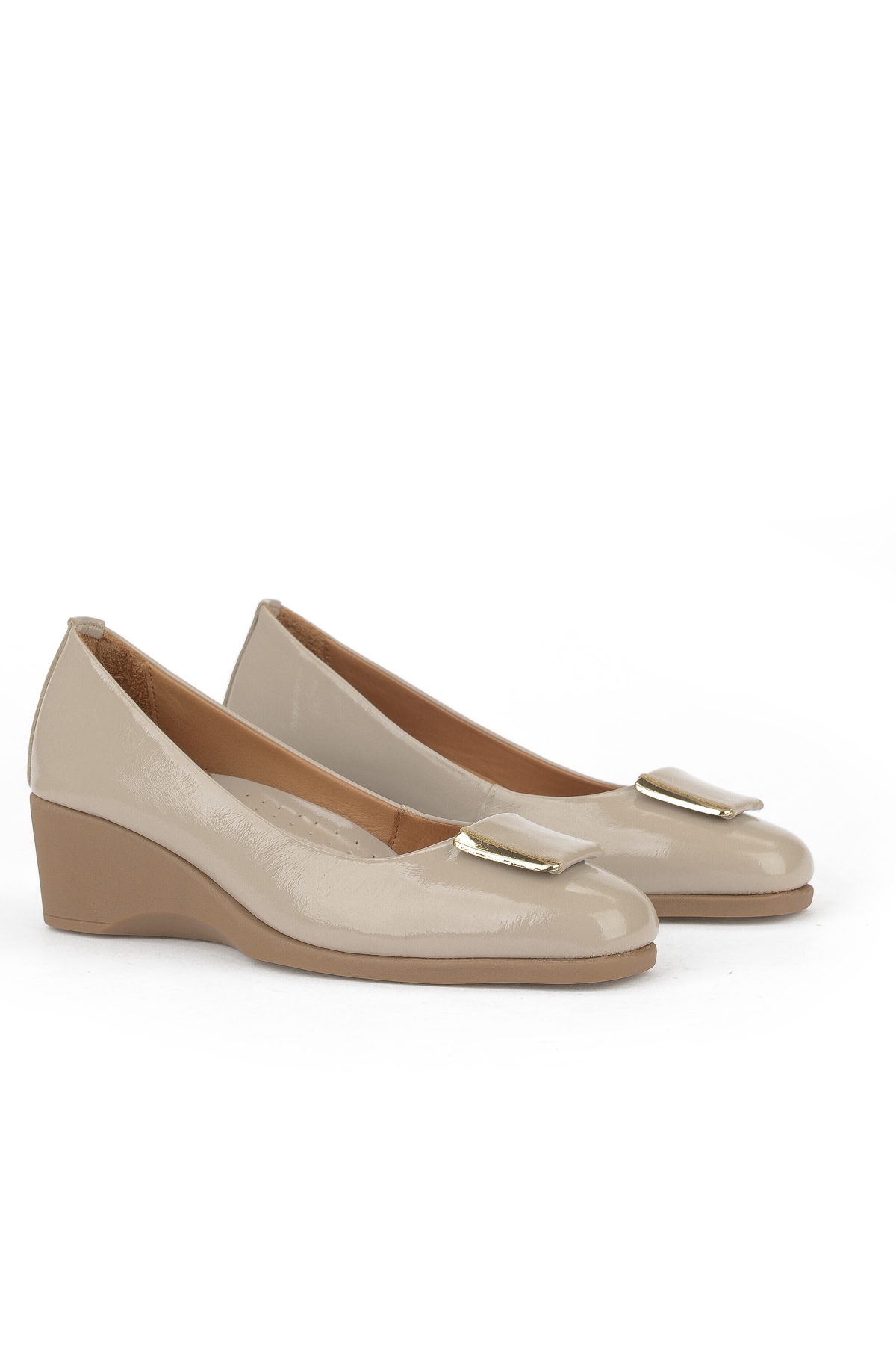 Kadın Hakiki Deri Ayakkabı 1531050Z25140128Y Vizon - Görsel 3