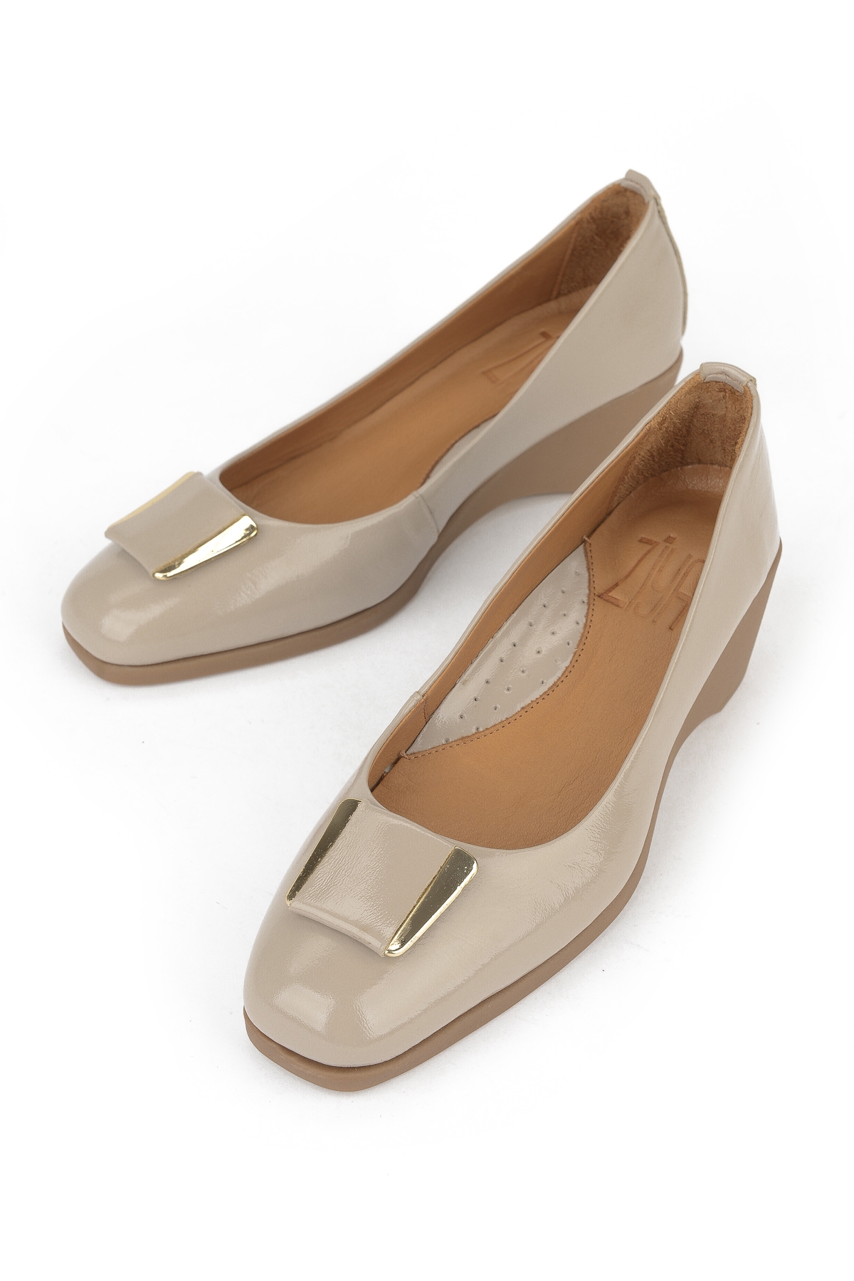 Kadın Hakiki Deri Ayakkabı 1531050Z25140128Y Vizon - Görsel 7