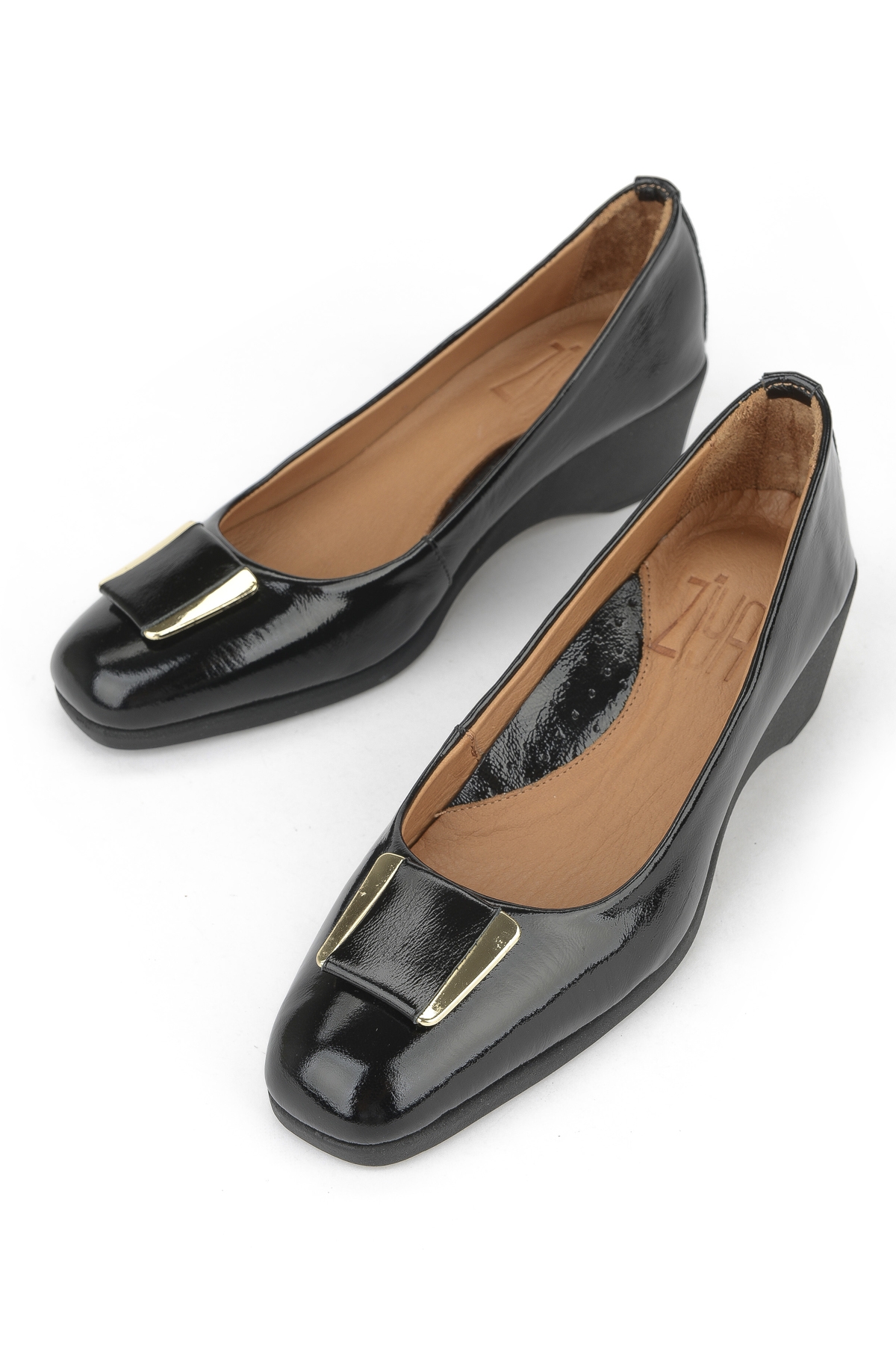 Kadın Hakiki Deri Ayakkabı 1531050Z25140128Y Siyah - Görsel 7