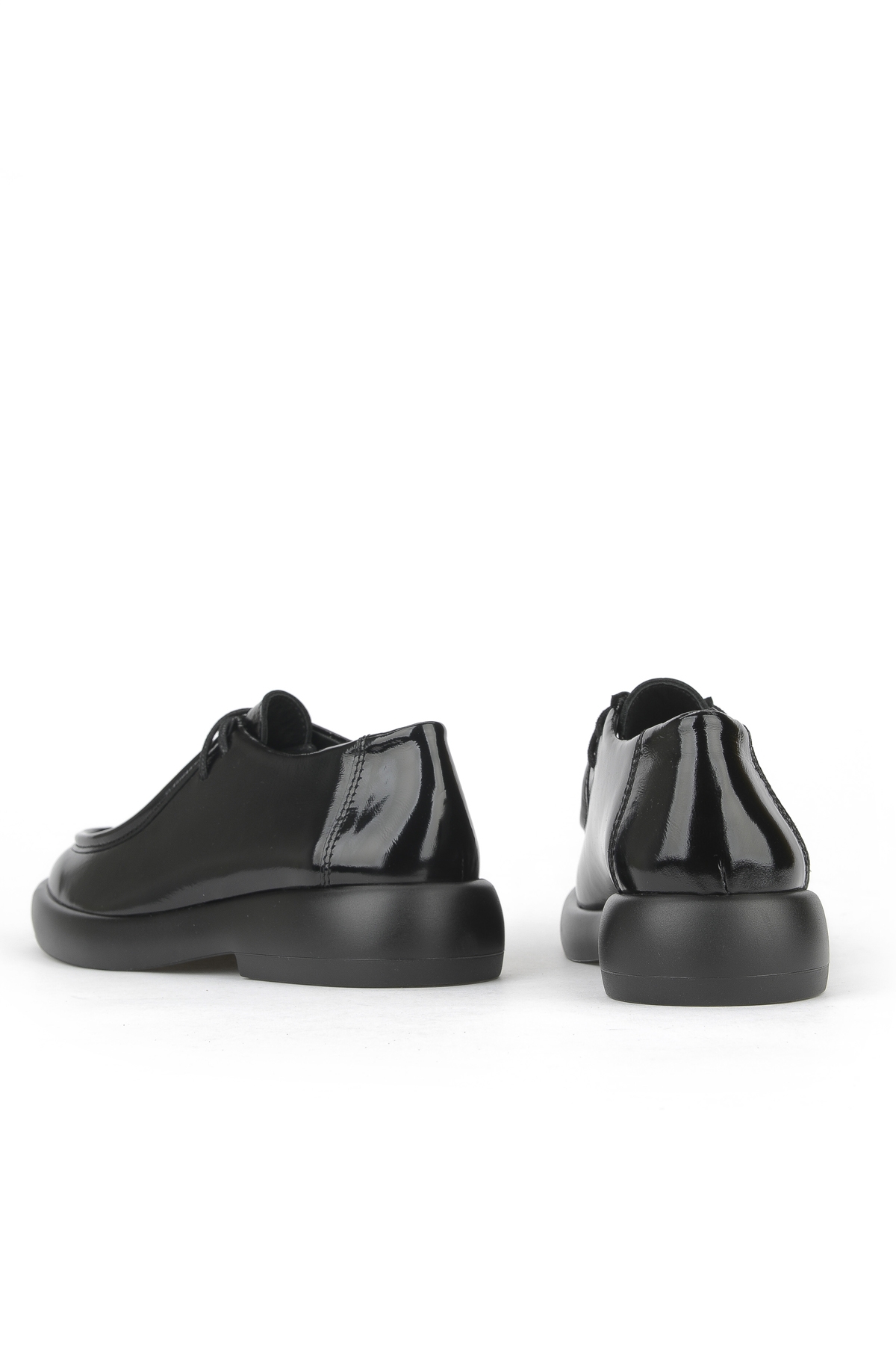 Kadın Hakiki Deri Ayakkabı 1531050Z26102308K2 Siyah - Görsel 4