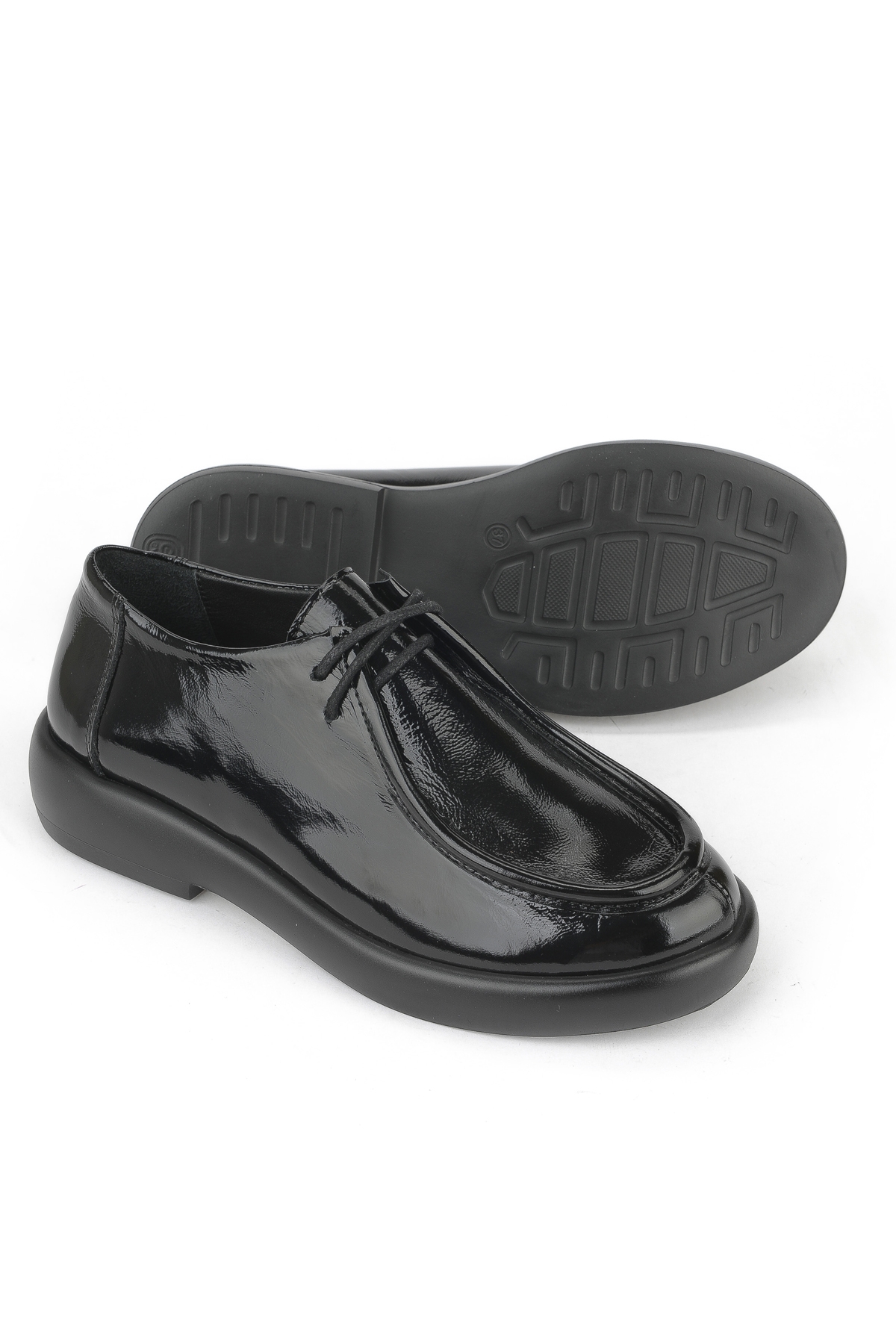 Kadın Hakiki Deri Ayakkabı 1531050Z26102308K2 Siyah - Görsel 5