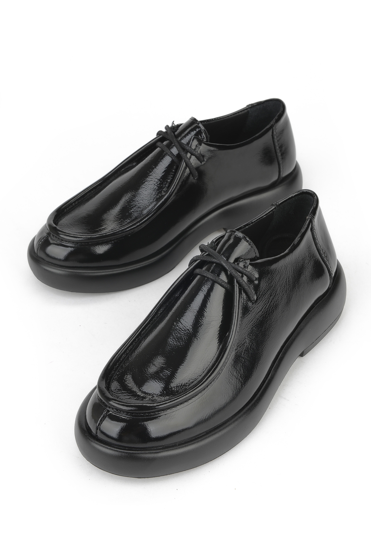 Kadın Hakiki Deri Ayakkabı 1531050Z26102308K2 Siyah - Görsel 6
