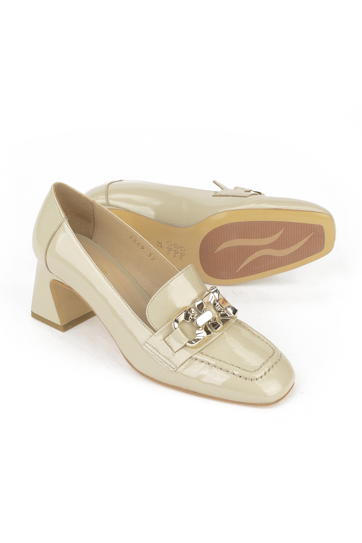 Kadın Hakiki Deri Ayakkabı 1531030Z2549 Bej - Görsel 5