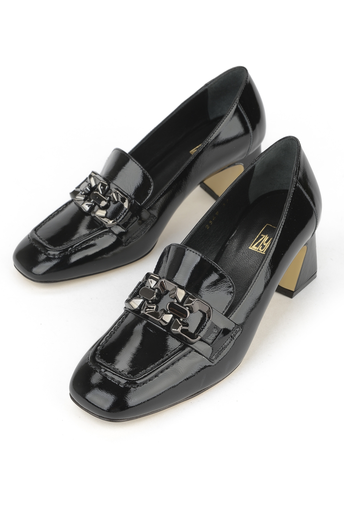 Kadın Hakiki Deri Ayakkabı 1531030Z2549 Siyah - Görsel 6