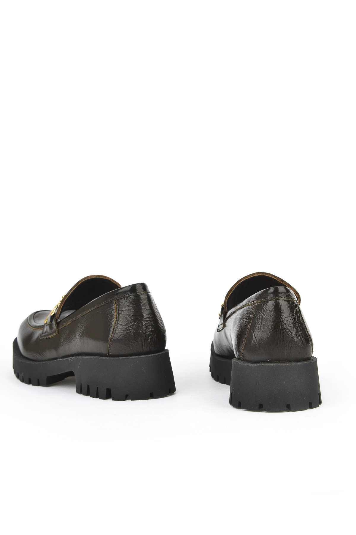 Hakiki Deri Kadın Ayakkabı 1531033Z2549 Kahve - Görsel 4