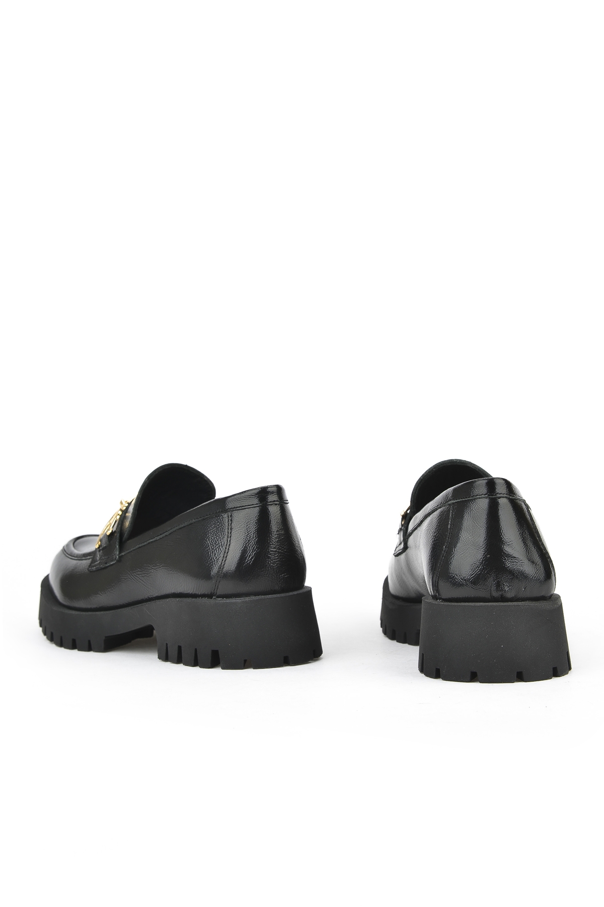 Hakiki Deri Kadın Ayakkabı 1531033Z2549 Siyah - Görsel 4