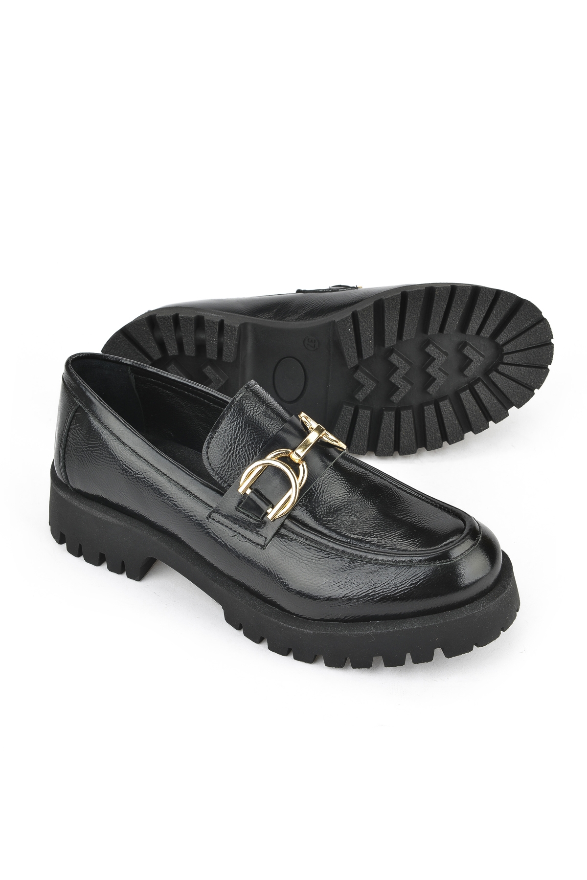 Hakiki Deri Kadın Ayakkabı 1531033Z2549 Siyah - Görsel 5