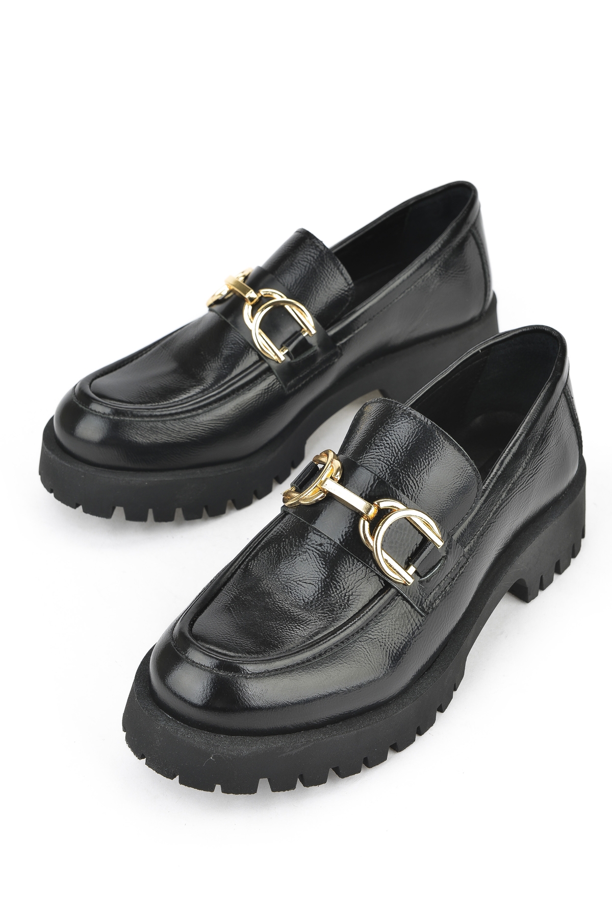 Hakiki Deri Kadın Ayakkabı 1531033Z2549 Siyah - Görsel 6