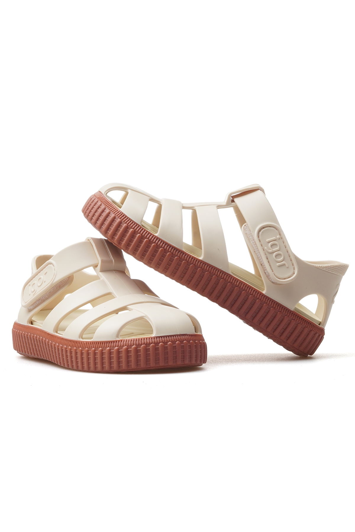 Nıco Marfıl Kaydırmaz Taban Çocuk Sandalet 25y S10323 Bej/kahve - Görsel 7