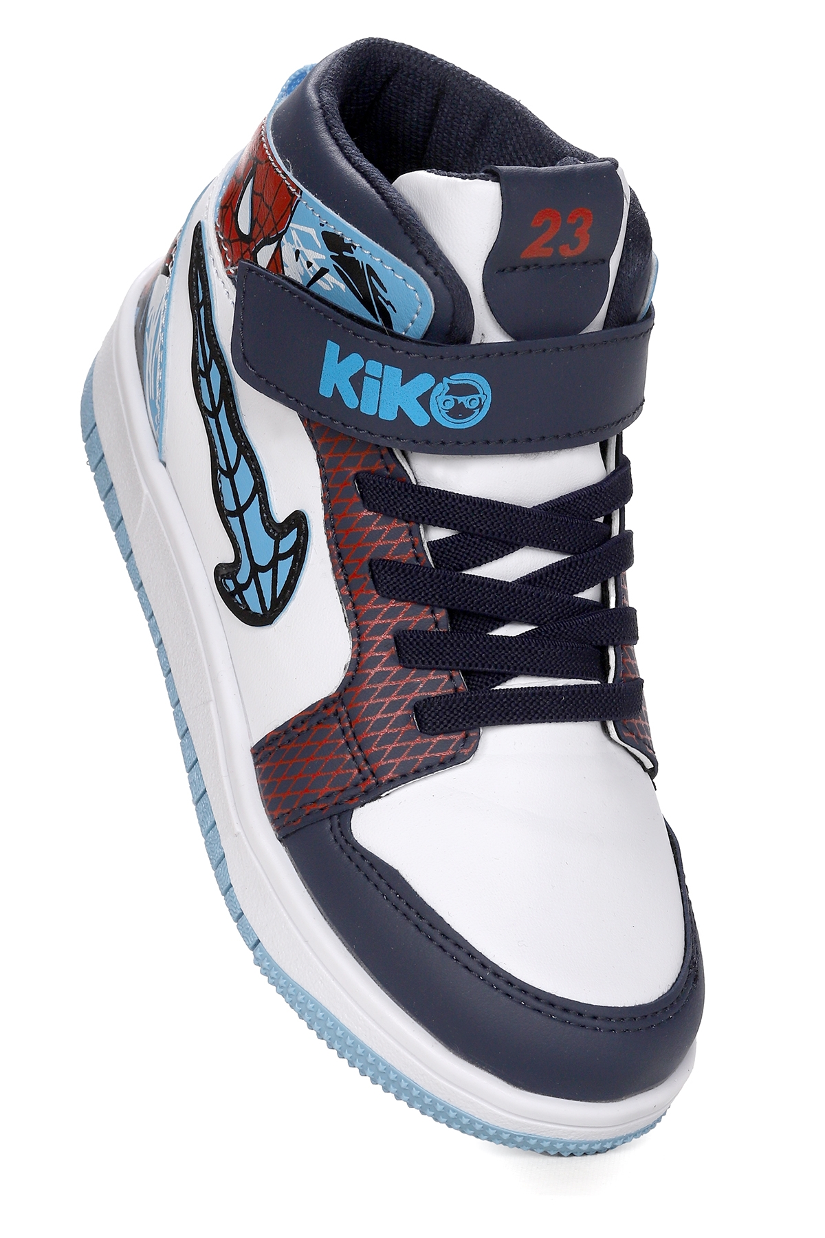 Tesan Cırtlı Günlük Erkek Çocuk Spor Ayakkabı Lacivert - Beyaz - Turkuaz - Görsel 4