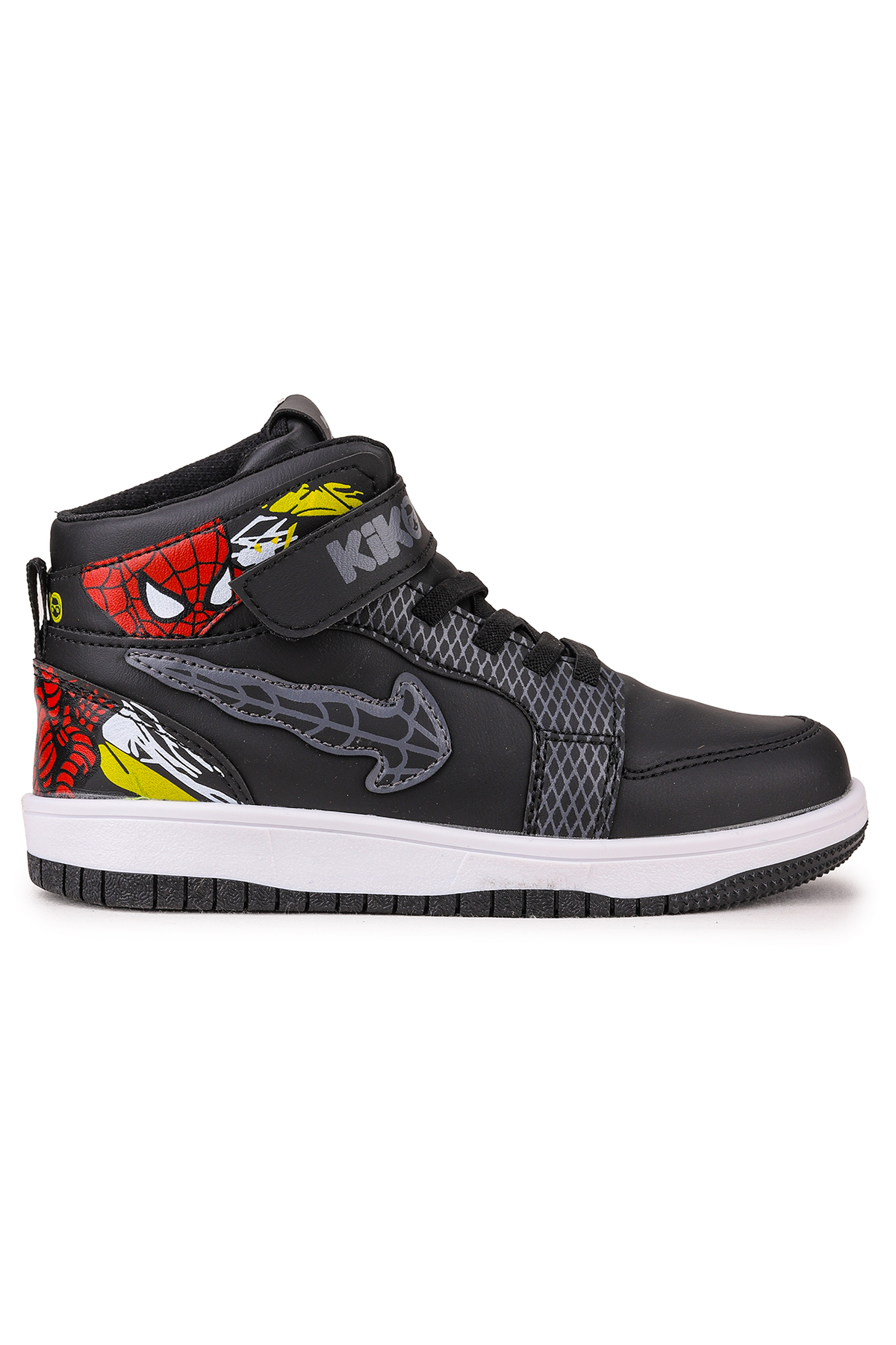 Tesan Cırtlı Günlük Erkek Çocuk Spor Ayakkabı Siyah - Siyah - Görsel 5