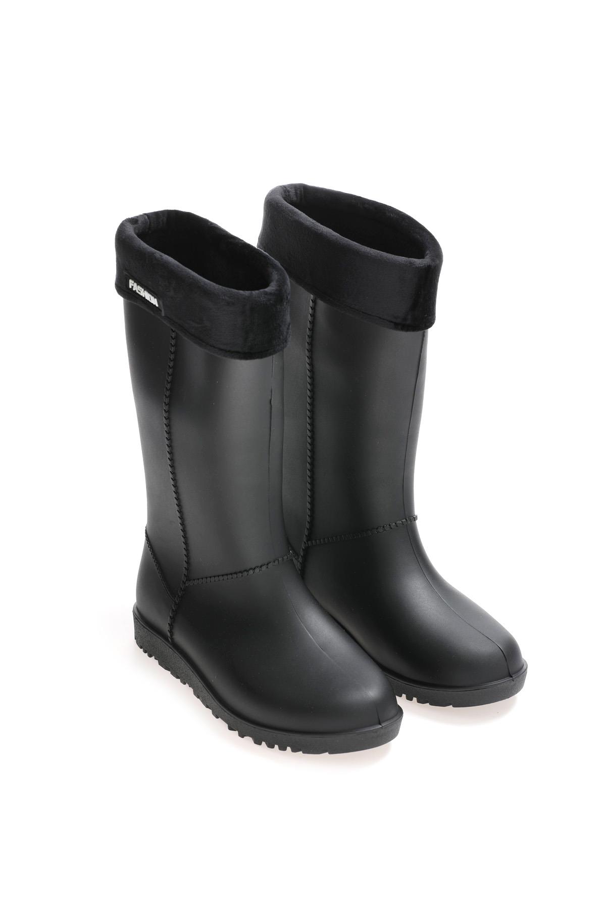 00623 Kadın Termal Astarlı Su Geçirmez Çizme - Görsel 2