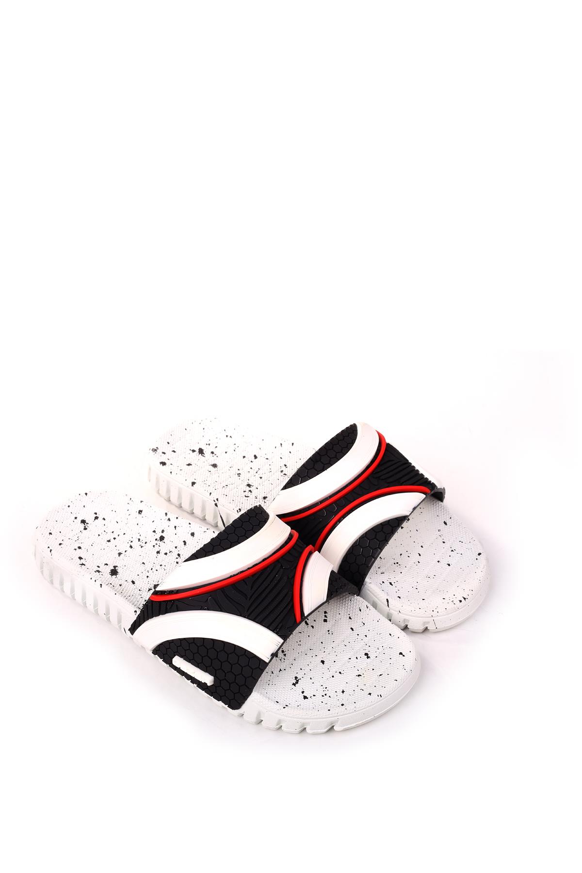 14201 Erkek Kaydırmaz Taban Deniz Plaj Havuz Banyo Günlük Terlik - Görsel 3